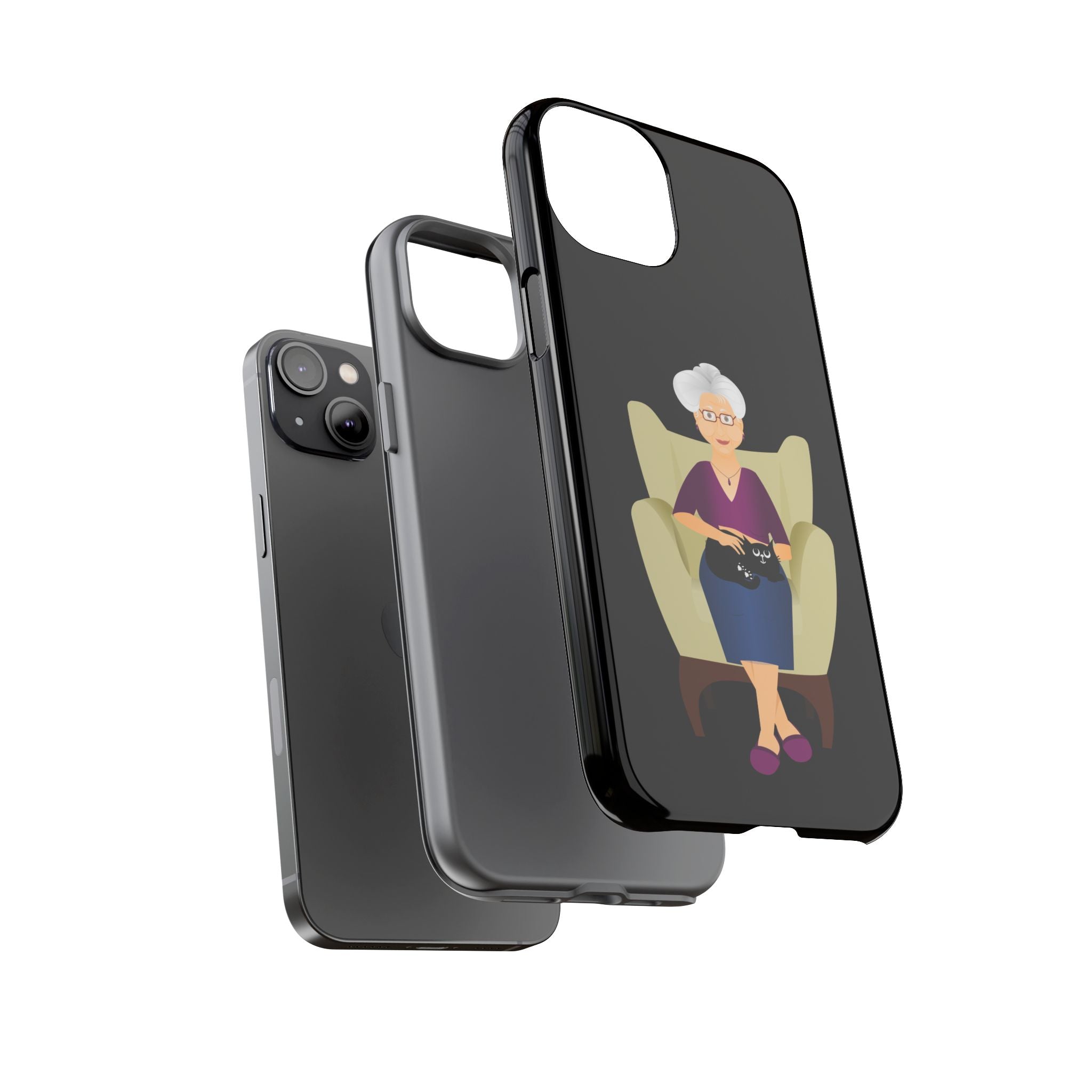 Grandma Phone Case, Tough Phone Cover for Grandparents, Durable Case for Seniors, Unique Gift for Grandmother, Personalized Tech Accessory