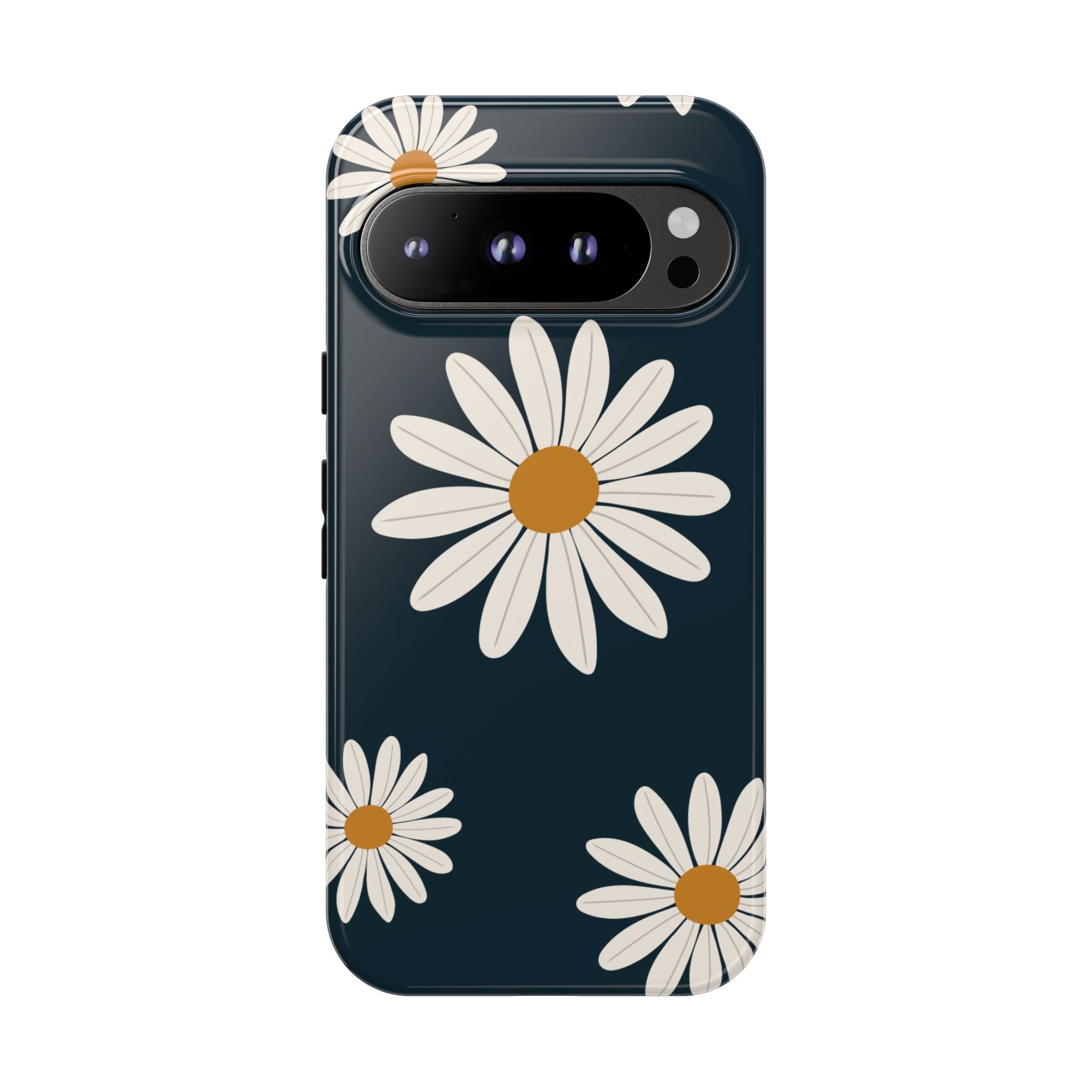 Daisy Phone Case, Floral Phone Cover, Tough Phone Case, Gift for Flower Lovers, Smartphone Accessory, Spring Design