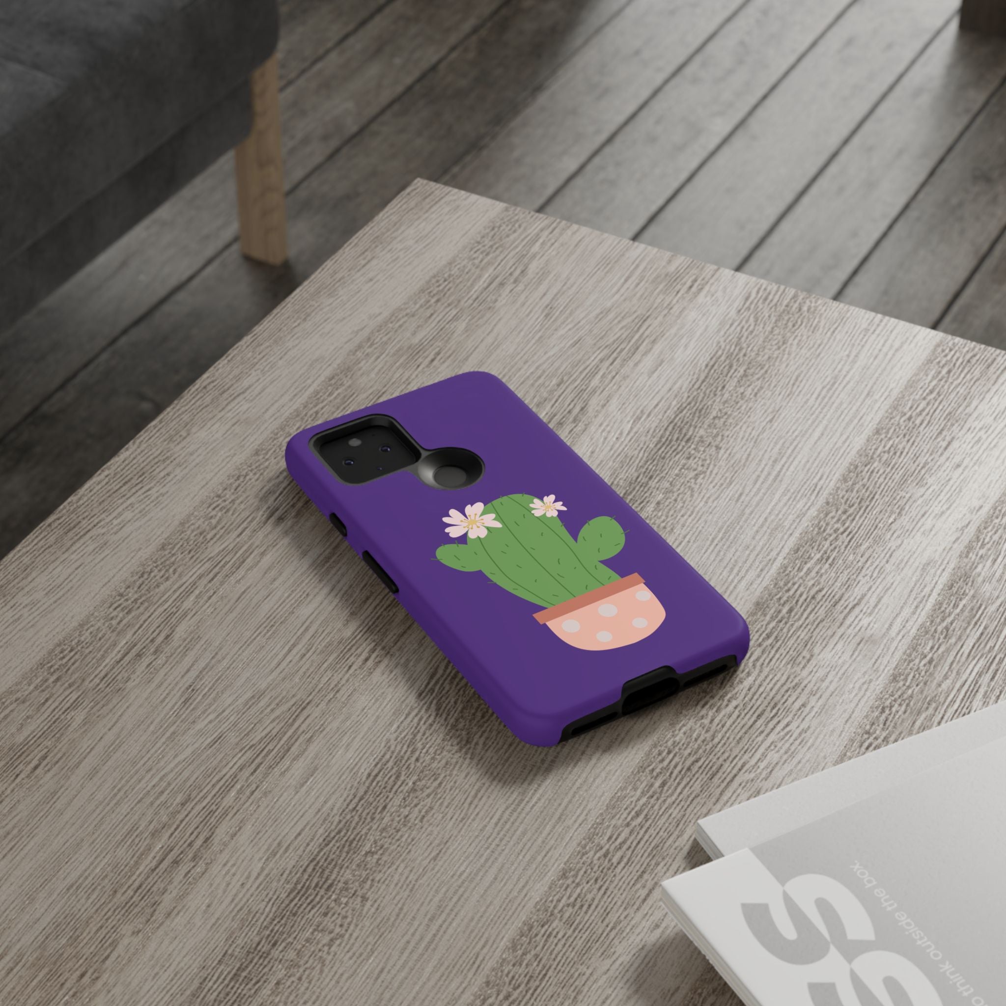 Cactus Phone Case, Tough Cases, Cute Floral, Trending Design, Unique Gift, Phone Accessories, Summer Vibe, Nature Lover