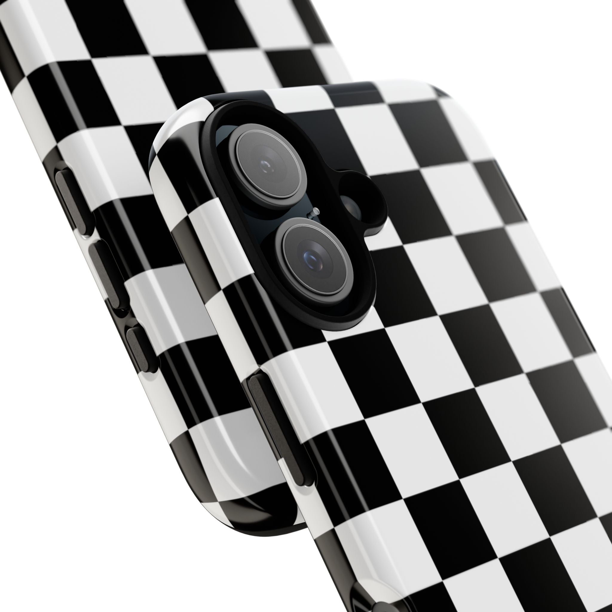 Stylish Checkered Phone Case | Trendy Protective Cover for iPhone, Gift for Teens, Fashion Accessory, Unique Design for All Occasions