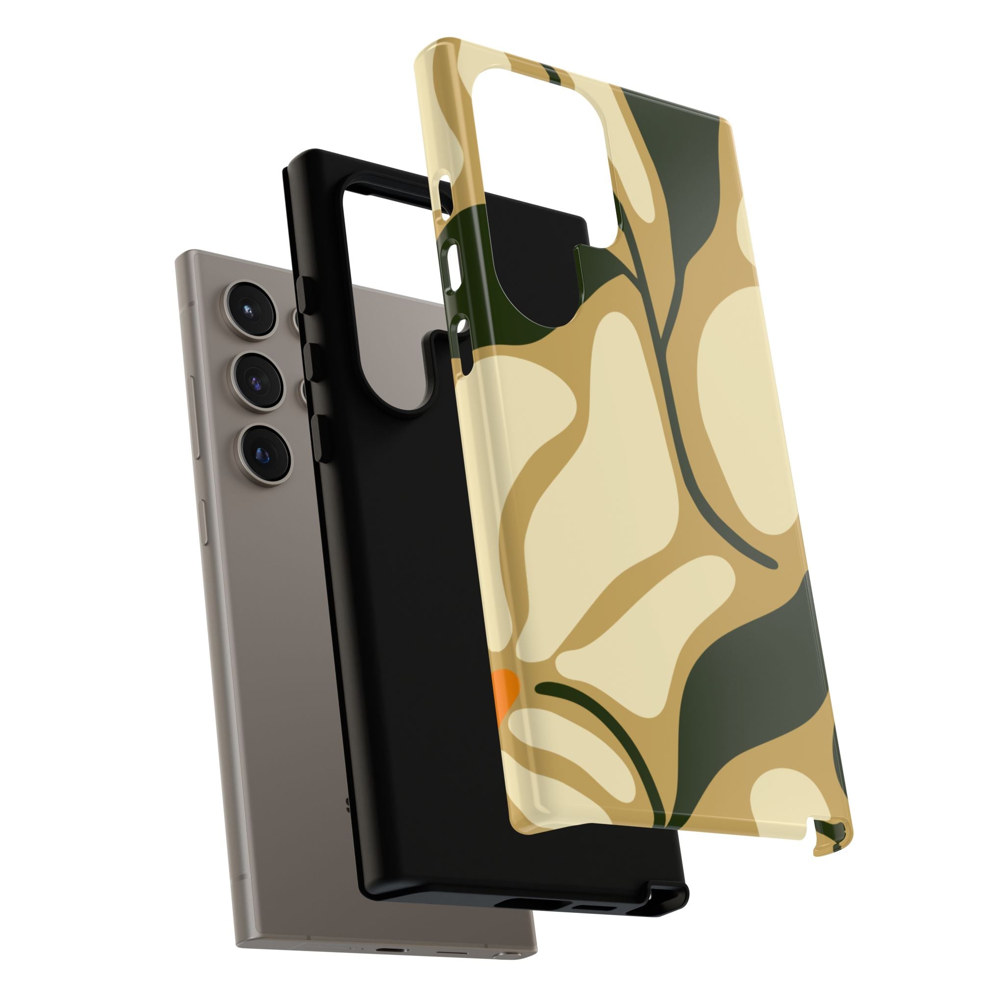 Stylish Flower Phone Case - Floral Protective Cover for Nature Lovers, Gift for Holidays, Unique Phone Accessory, Tough Case