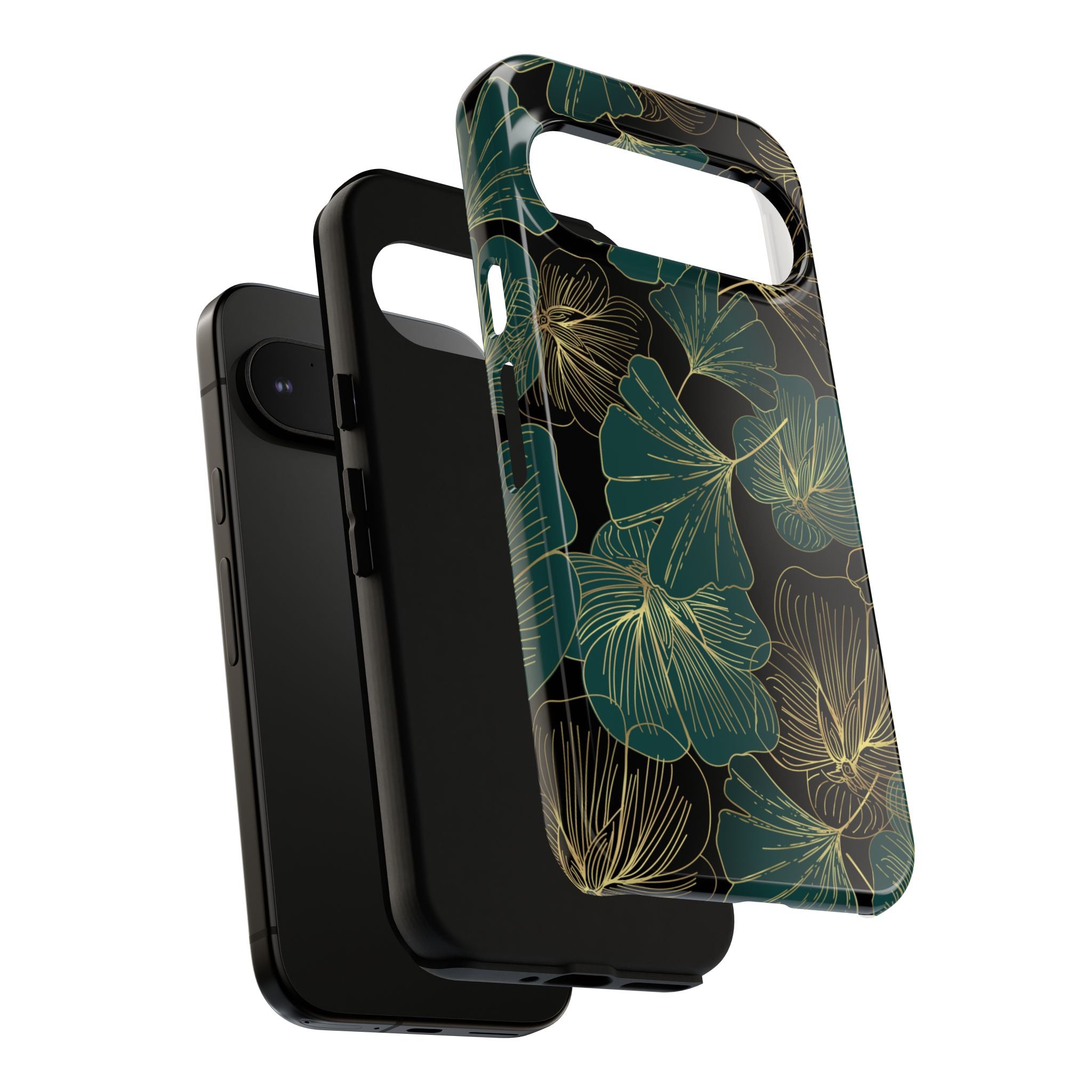 Floral Phone Case - Tough Cases, Protective Cover, Stylish Accessory, Gift for Her, Nature-Inspired Design