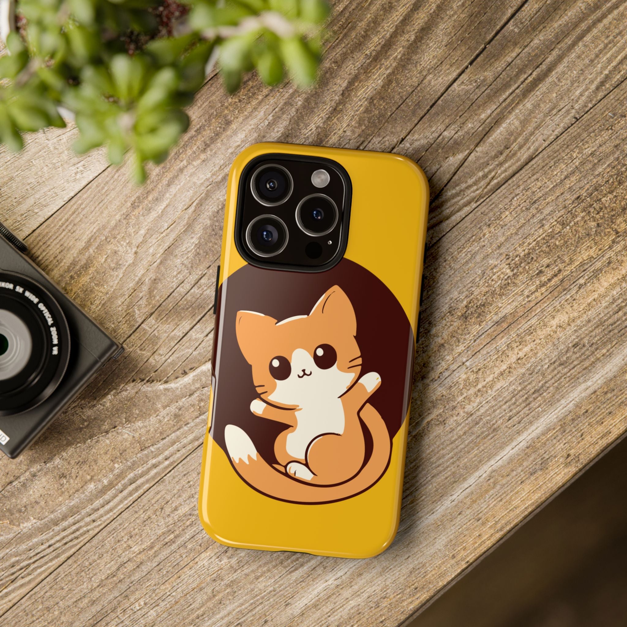 Cute Cat Phone Case | Tough Cases for Cat Lovers, Animal Design, Fun Gift, Unique Case, Durable Protection