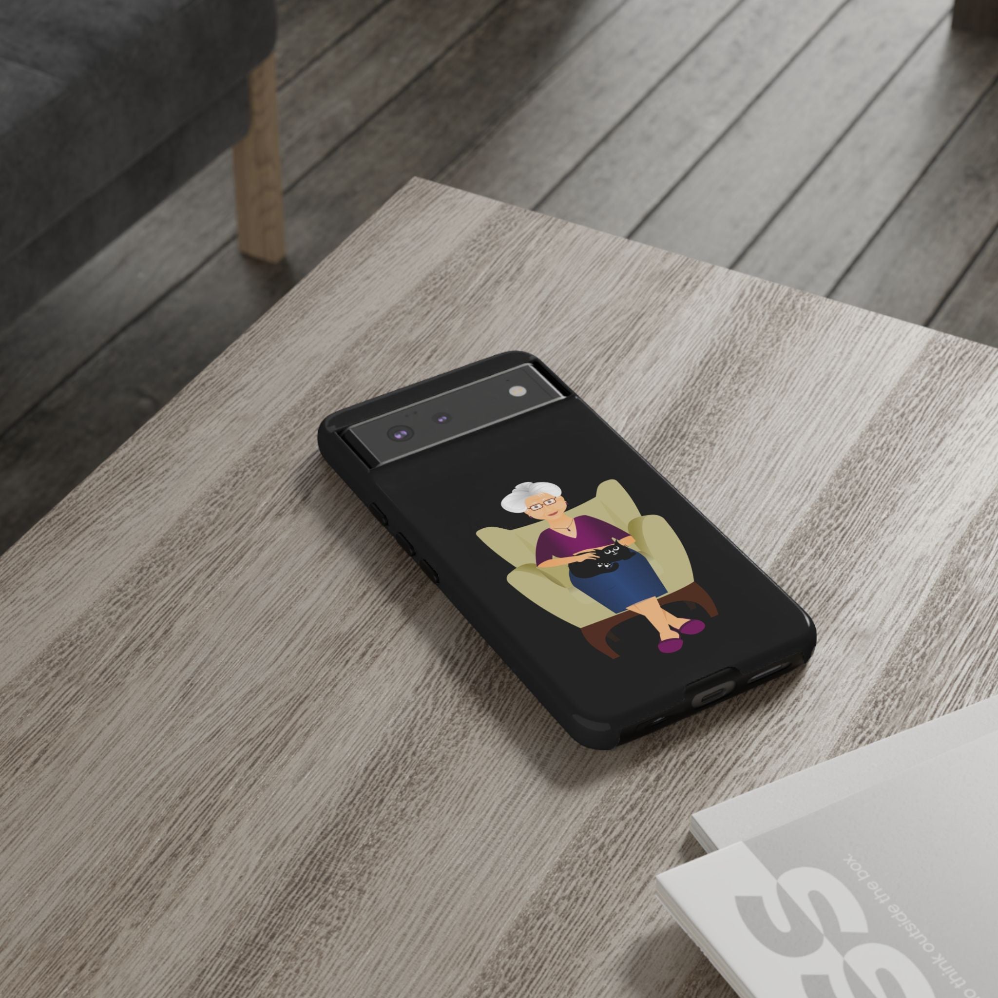 Grandma Phone Case, Tough Phone Cover for Grandparents, Durable Case for Seniors, Unique Gift for Grandmother, Personalized Tech Accessory