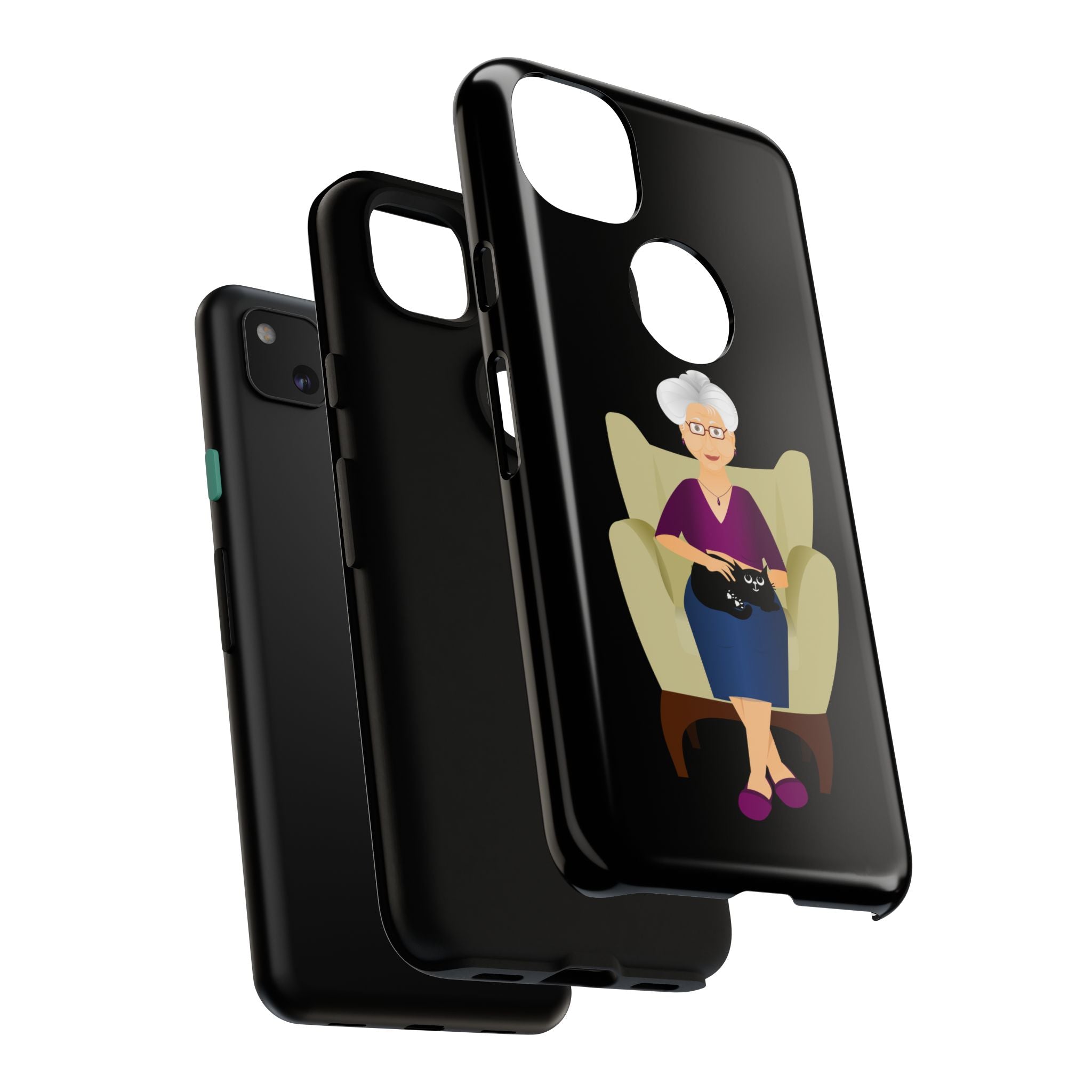 Grandma Phone Case, Tough Phone Cover for Grandparents, Durable Case for Seniors, Unique Gift for Grandmother, Personalized Tech Accessory