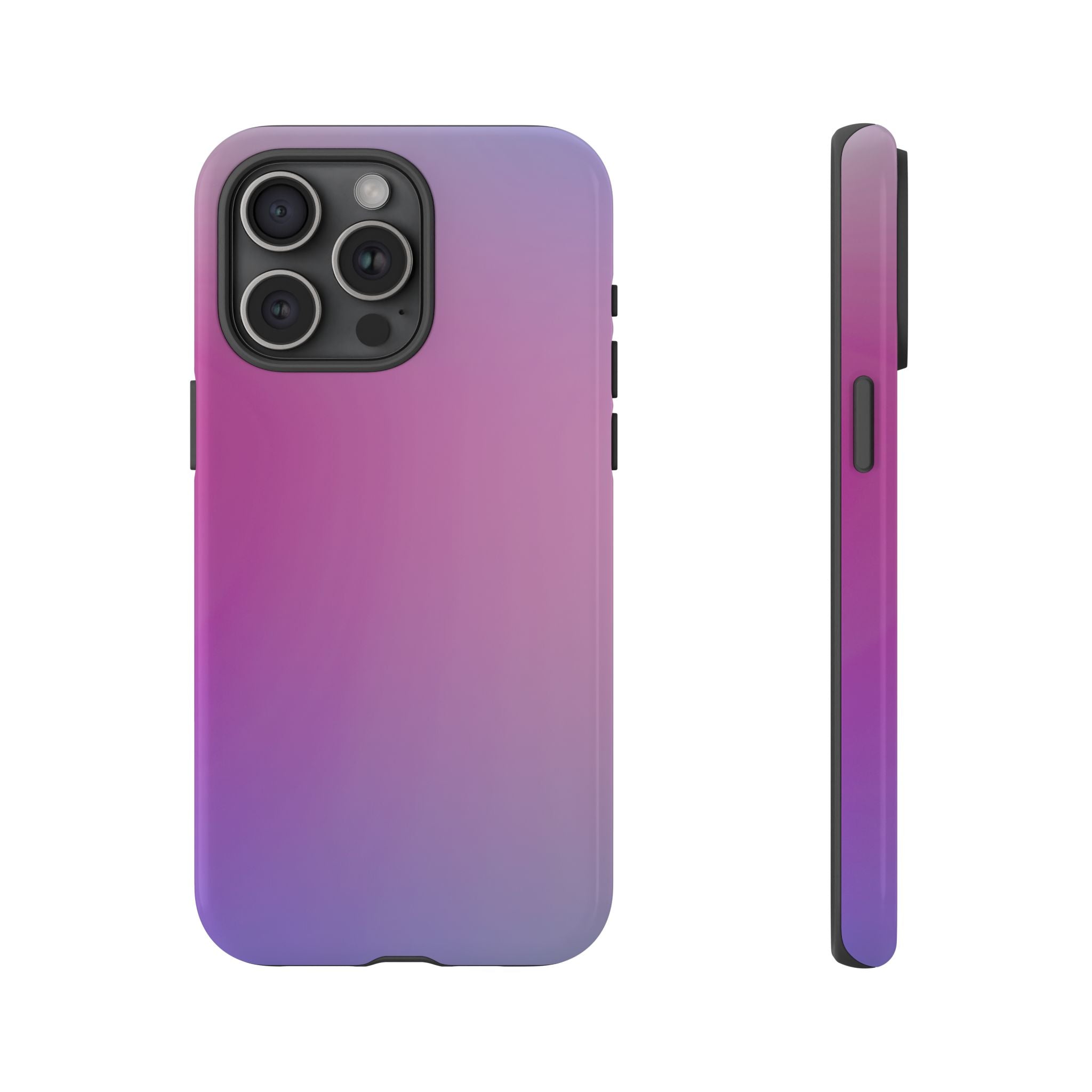 Stylish Phone Case, Tough Phone Cover, Gradient Phone Protector, Customizable Phone Shell, Durable Phone Accessory