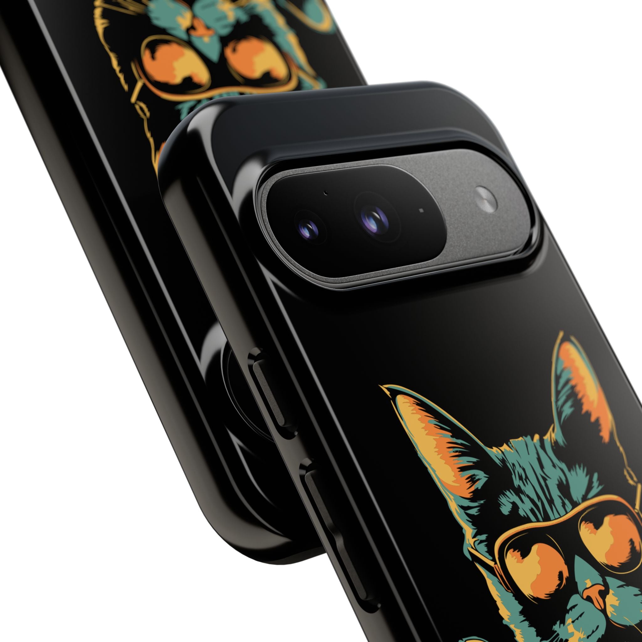 Cool Cat Phone Case, Stylish Phone Cover, Pet Lover Gift, Cute Cat Design, Fun Cat Accessories