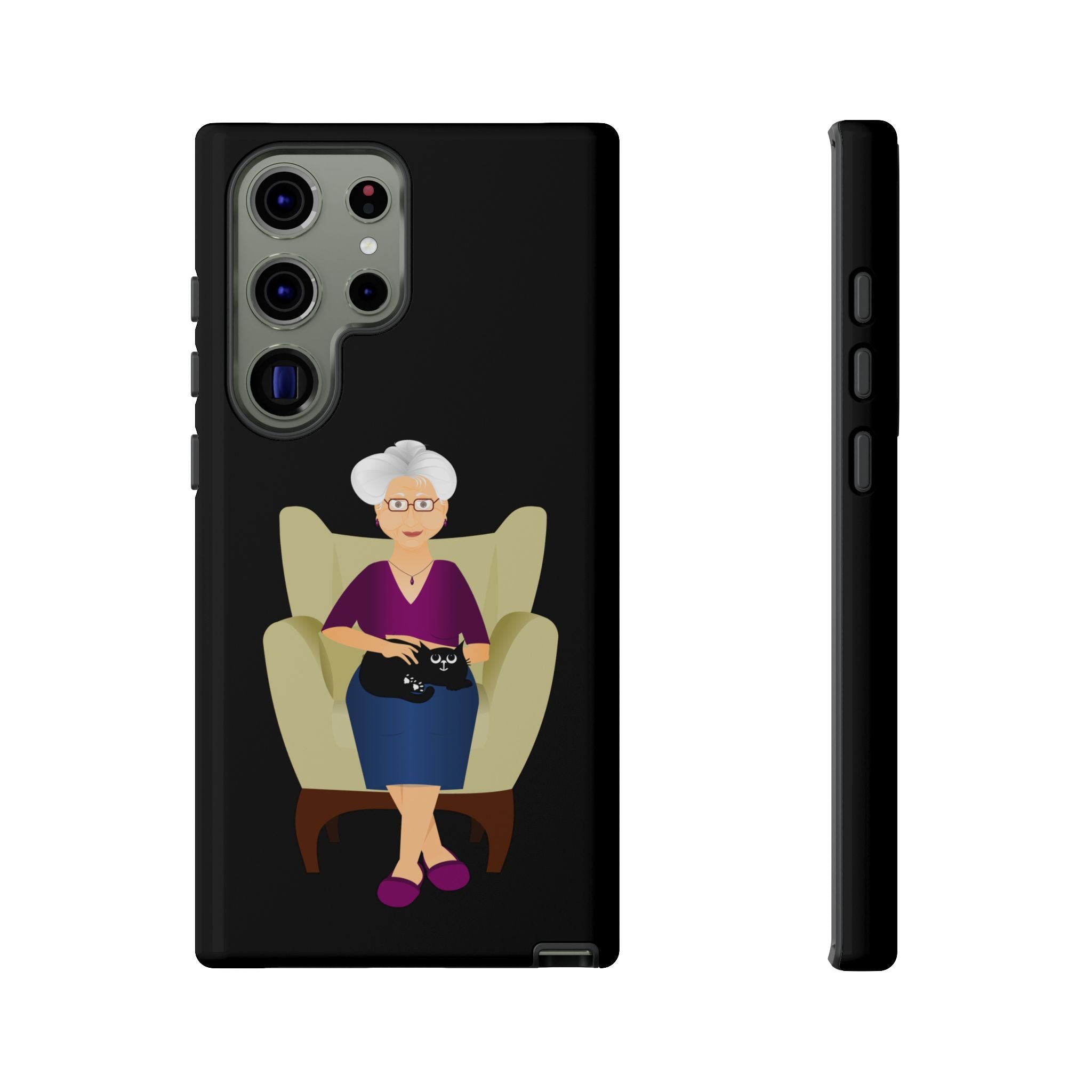 Grandma Phone Case, Tough Phone Cover for Grandparents, Durable Case for Seniors, Unique Gift for Grandmother, Personalized Tech Accessory