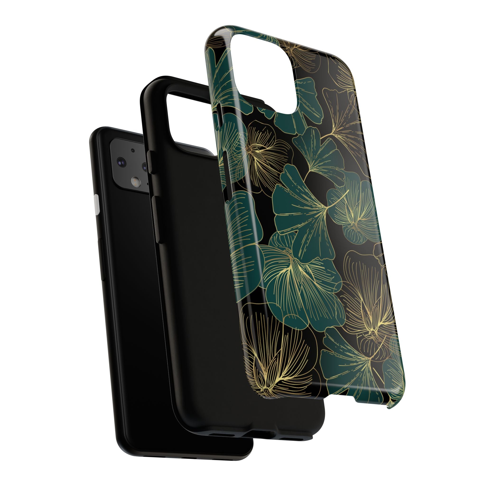 Floral Phone Case - Tough Cases, Protective Cover, Stylish Accessory, Gift for Her, Nature-Inspired Design