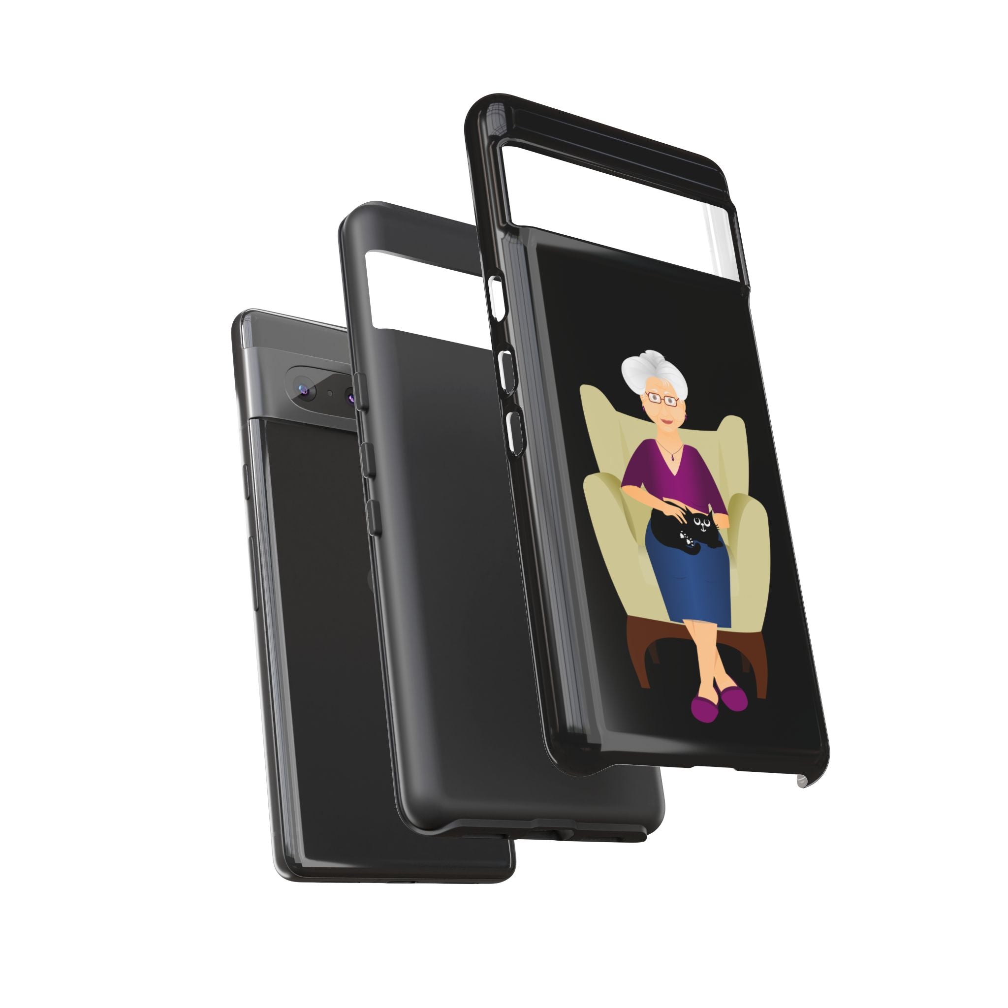 Grandma Phone Case, Tough Phone Cover for Grandparents, Durable Case for Seniors, Unique Gift for Grandmother, Personalized Tech Accessory
