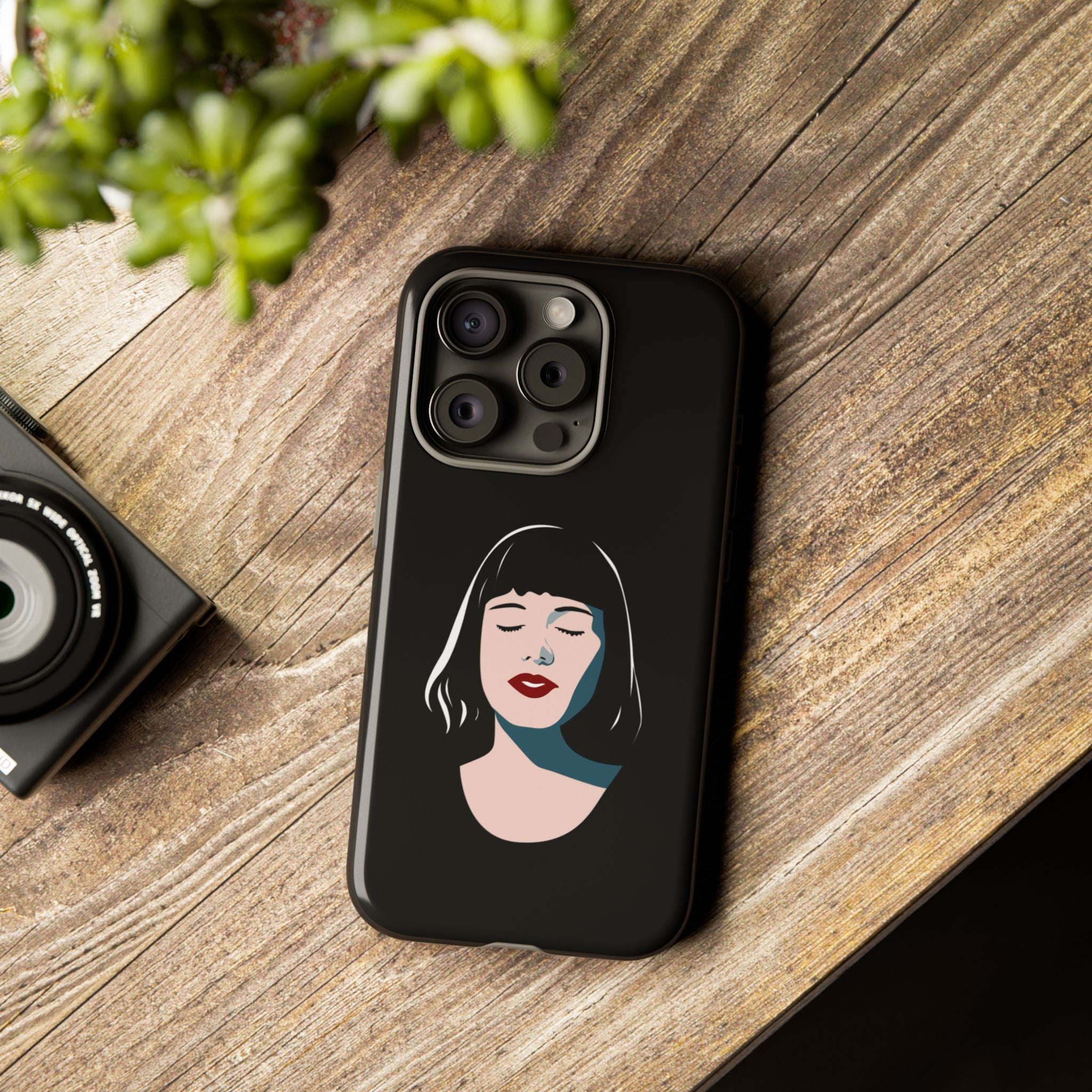 Aesthetic Phone Case, Art Deco iPhone Cover, Minimalist Cell Phone Protector, Gift for Her, Stylish Mobile Accessories