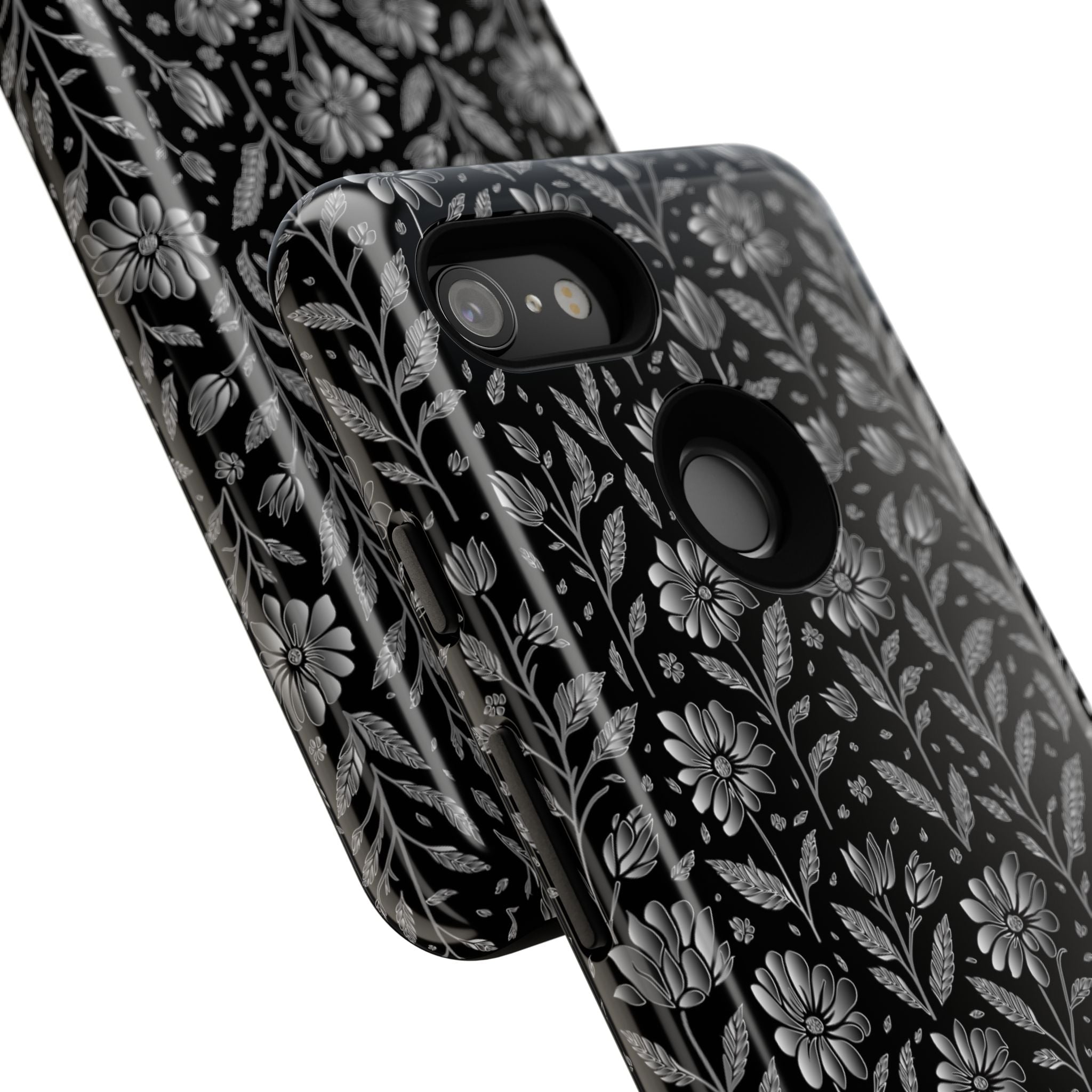Stylish Floral Phone Case, Tough Floral Case, Botanical Phone Cover, Durable Floral Phone Protector, Gift for Her
