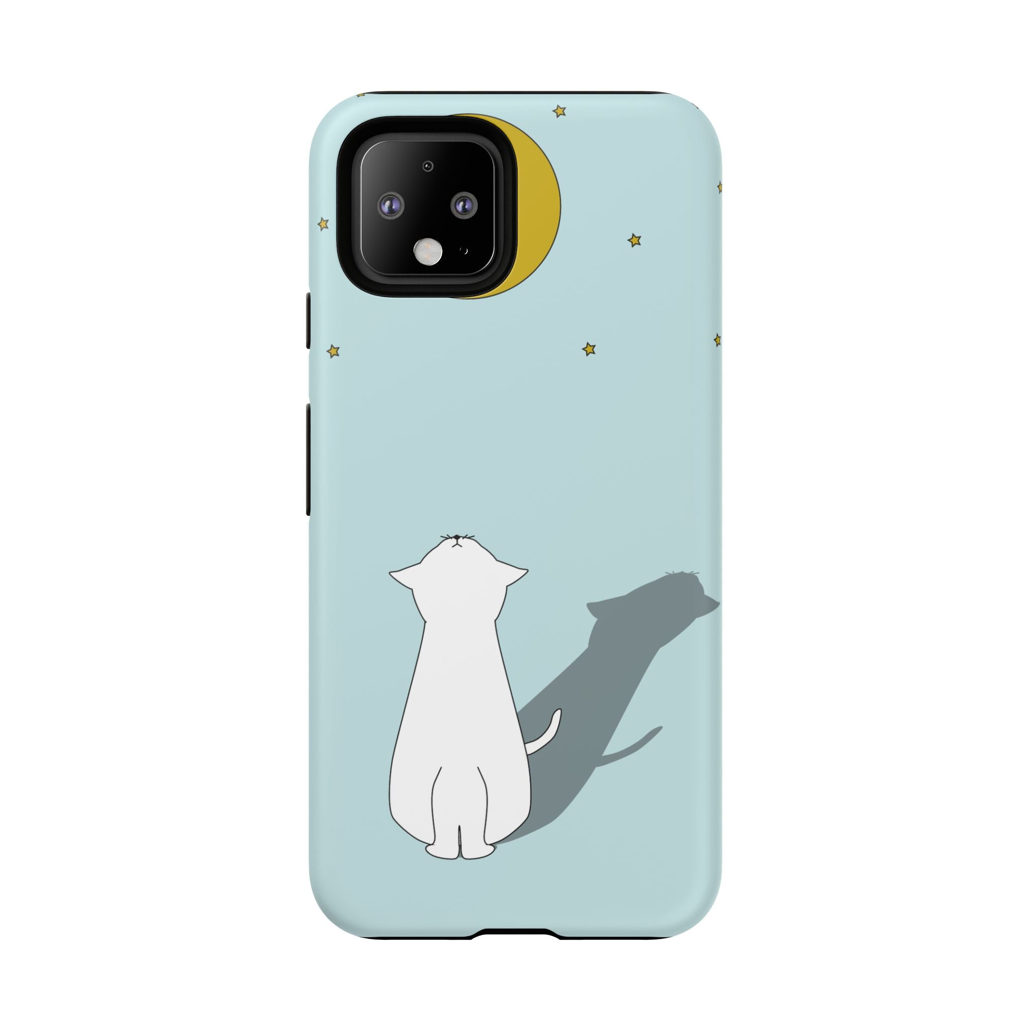 Cute Cat Phone Case, Tough Phone Cover, Pet Lover Gift, Unique Case, Animal Decor, Birthday Gift