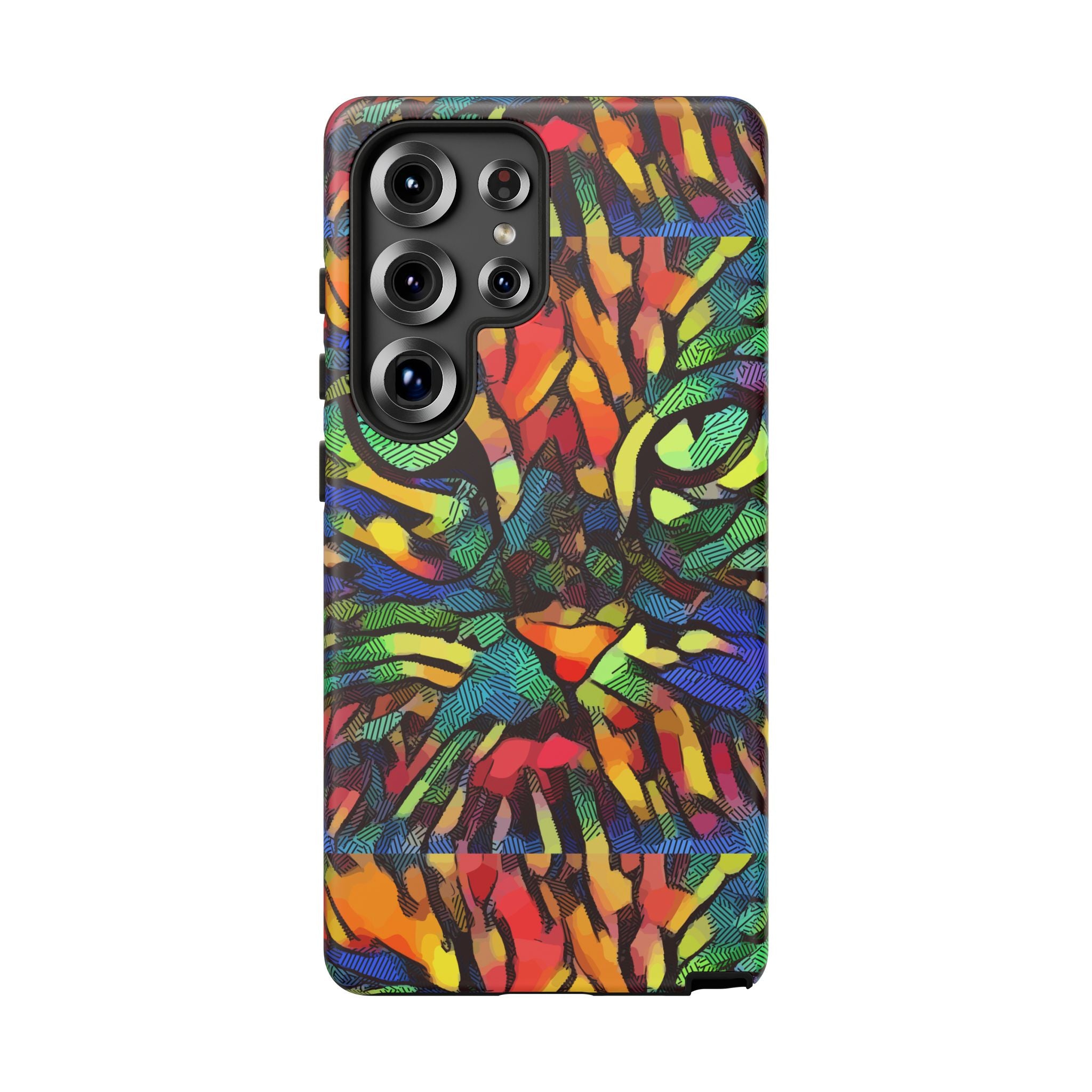 Colorful Phone Cases for Vibrant Style - Tough Cases, Unique Gifts, Animal Print, Artistic Design, Phone Accessories, Eco-Friendly