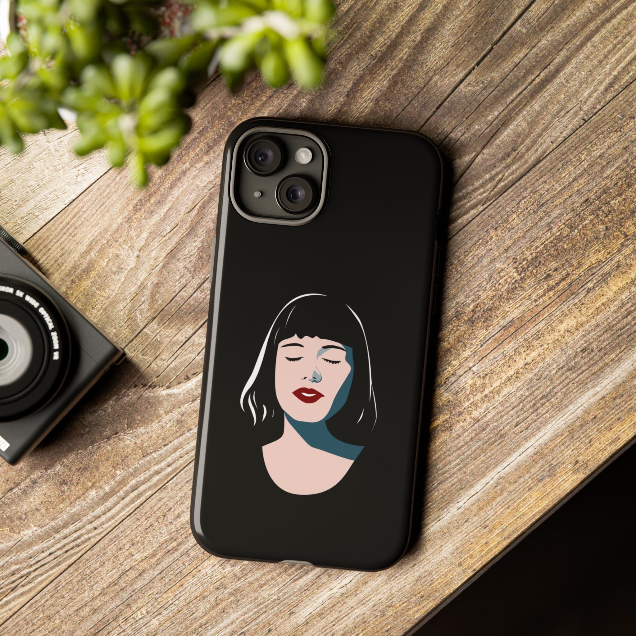 Aesthetic Phone Case, Art Deco iPhone Cover, Minimalist Cell Phone Protector, Gift for Her, Stylish Mobile Accessories
