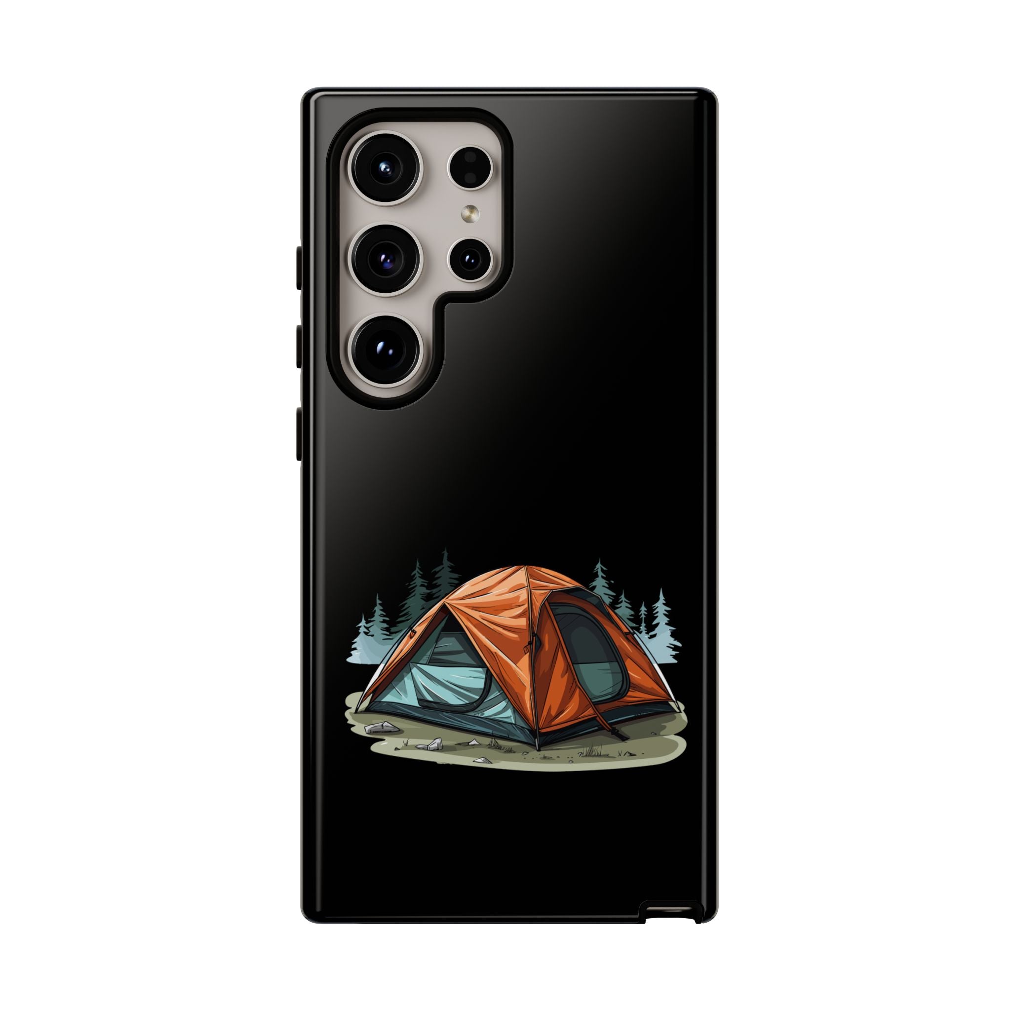 Camping Phone Case, Outdoor Adventure, Nature Lover Gift, Tough Cases, Hiking Accessory, Travel Gear, Camping Vibes