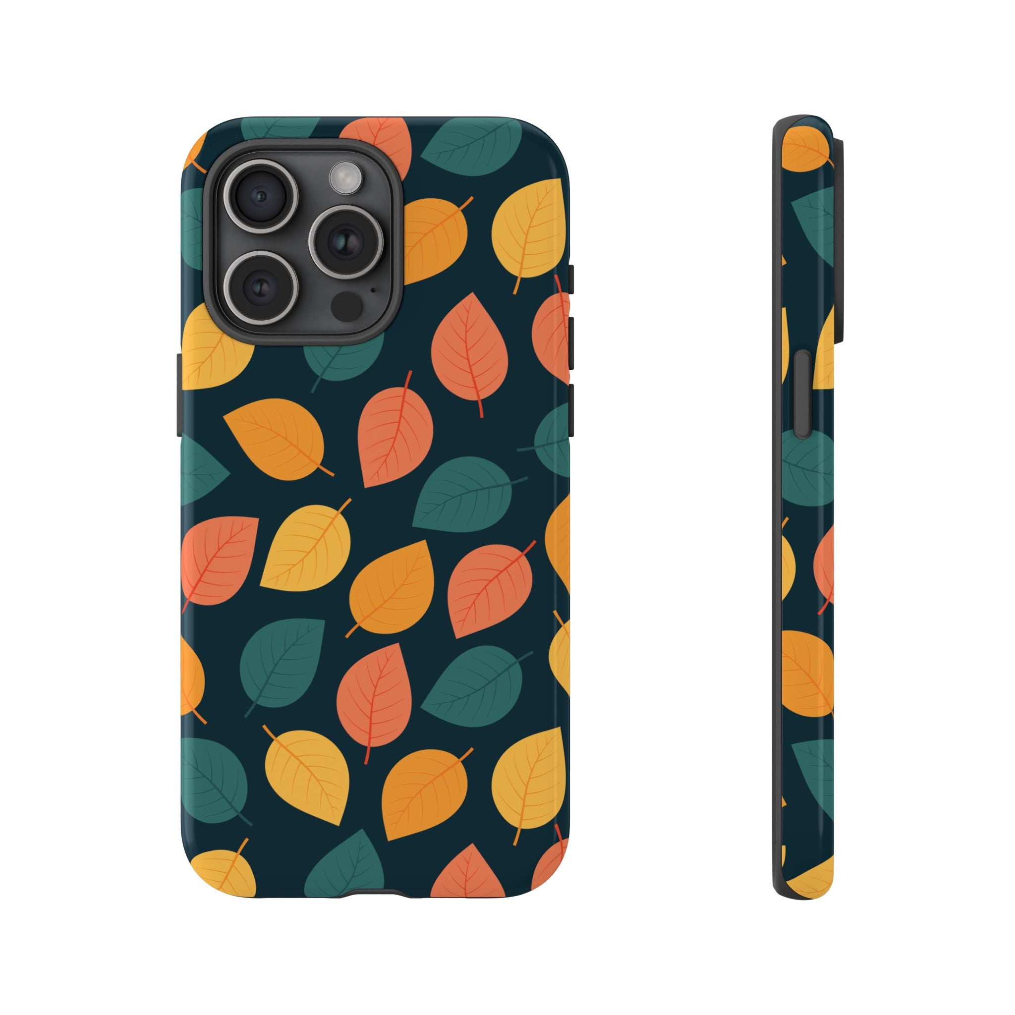 Autumn Leaves Phone Case - Protective Cell Phone Cover, Fall Aesthetic, Nature Lover Gift, Seasonal Accessories, Eco-Friendly Case