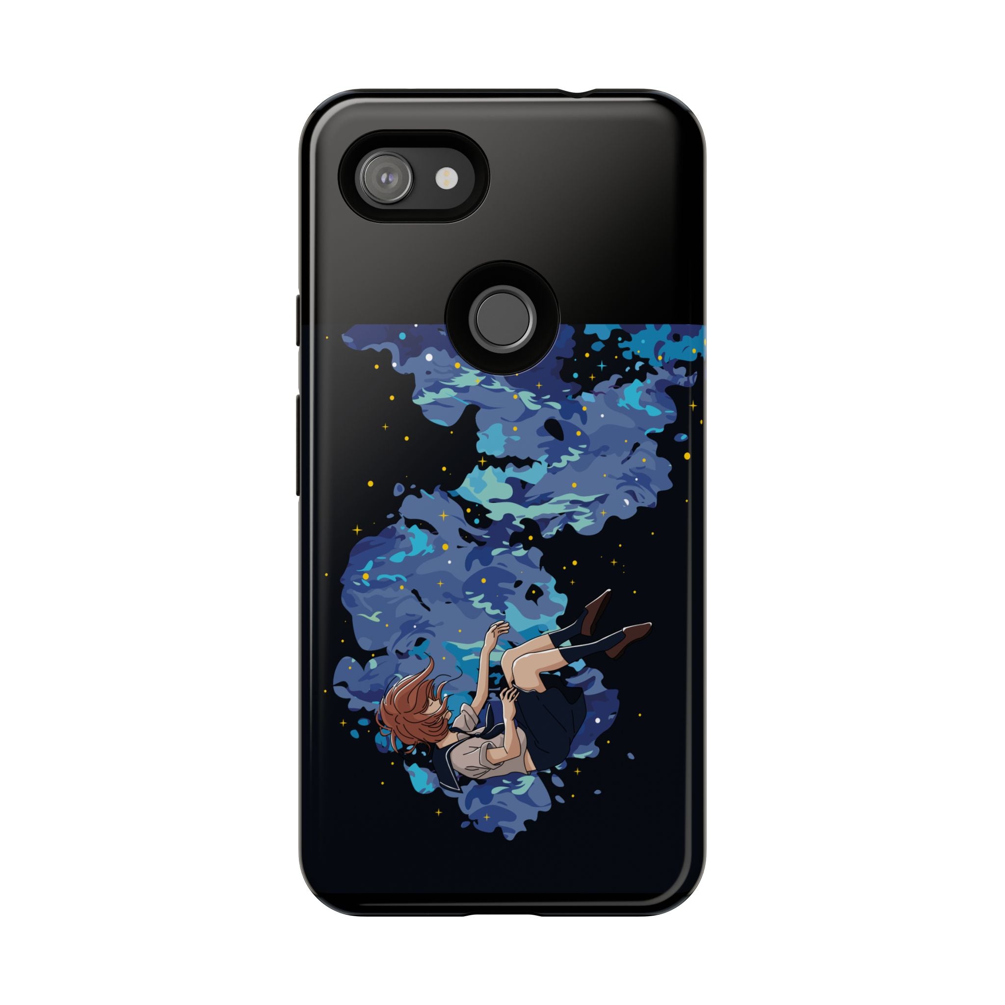 Tough Cases Phone Case - Artistic Galaxy Design, Cute Sleeve for Teens, Gift for Students, Unique Mobile Accessory, Trendy Tech Protection