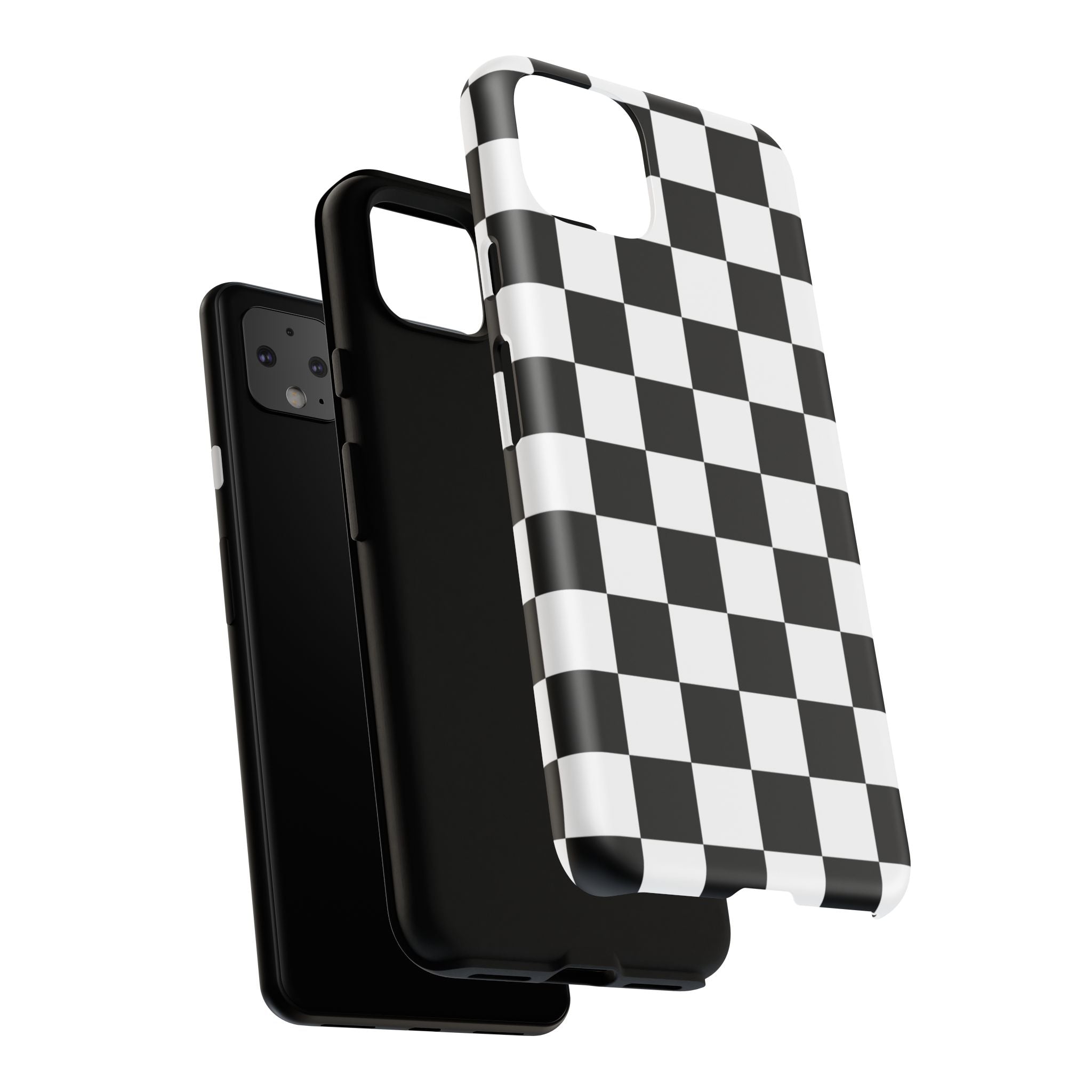 Stylish Checkered Phone Case | Trendy Protective Cover for iPhone, Gift for Teens, Fashion Accessory, Unique Design for All Occasions