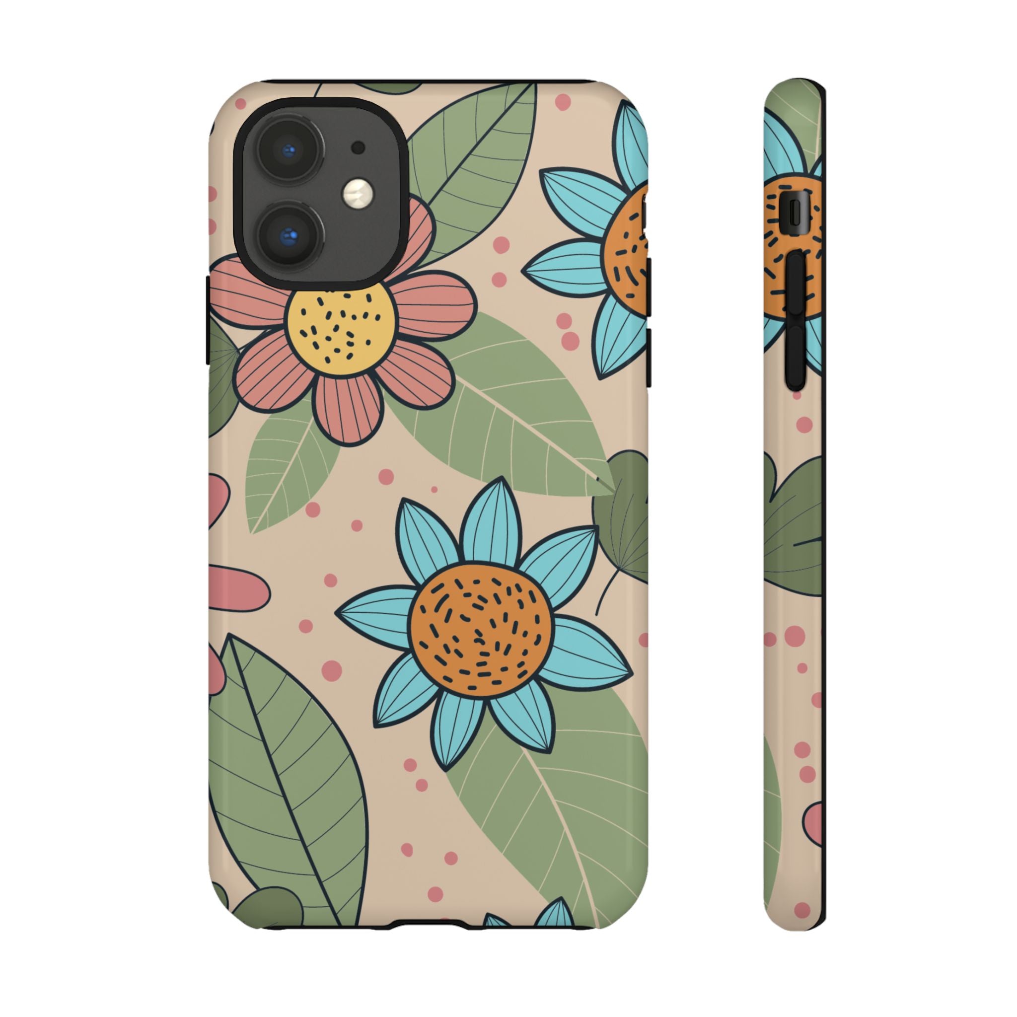 Floral Phone Case, Cute Tough Cases for Floral Lovers, Protective Cover for Gifts, Stylish Accessories, Phone Accessories For Her