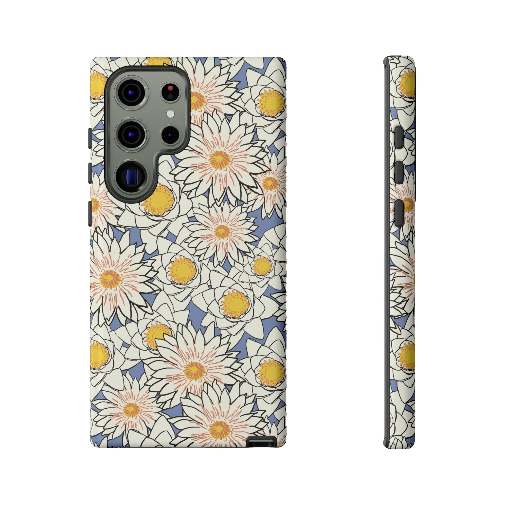 Stylish Phone Case, Floral Protective Cover, Gift for Nature Lovers, Trendy Tech Accessory, Customizable Phone Case