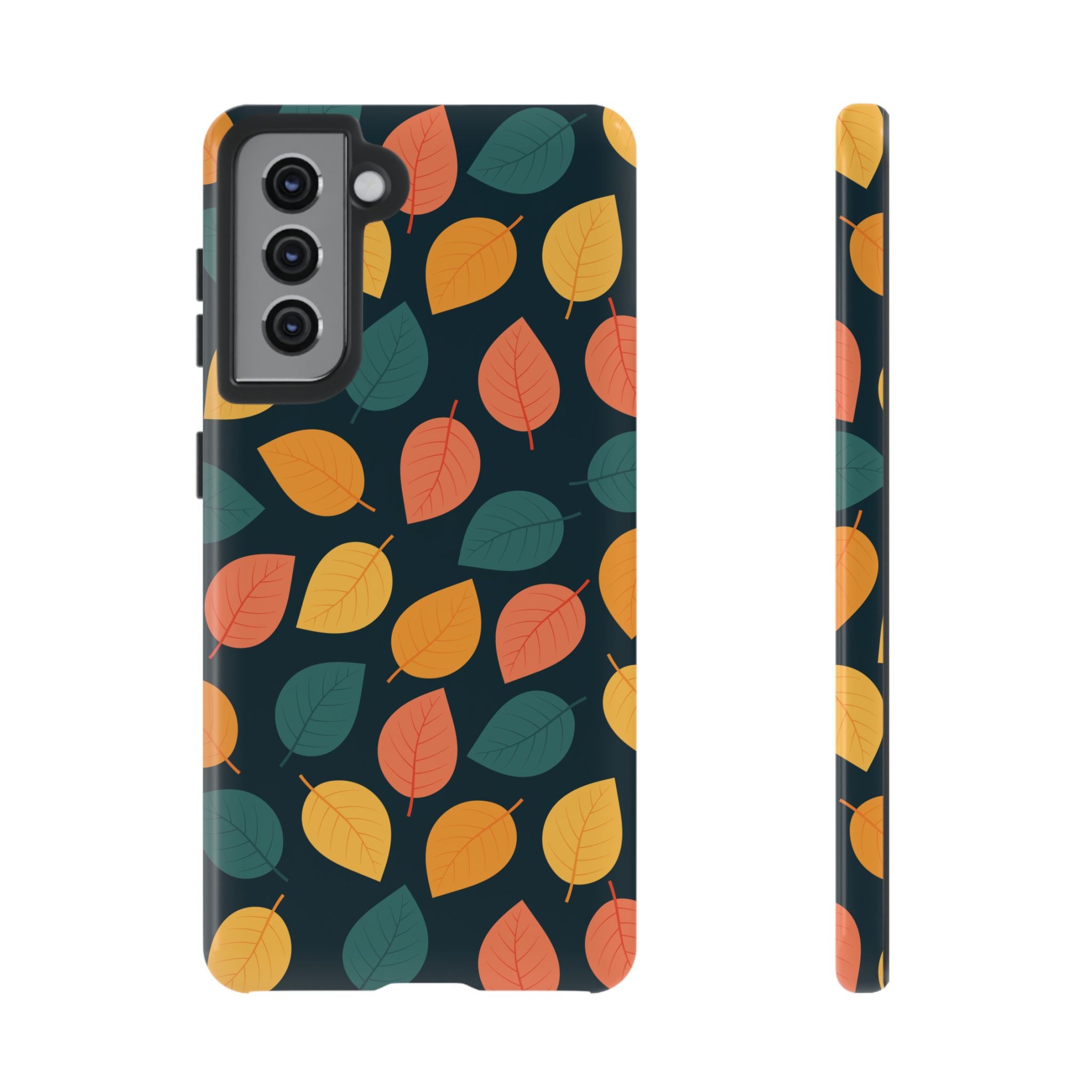 Autumn Leaves Phone Case - Protective Cell Phone Cover, Fall Aesthetic, Nature Lover Gift, Seasonal Accessories, Eco-Friendly Case