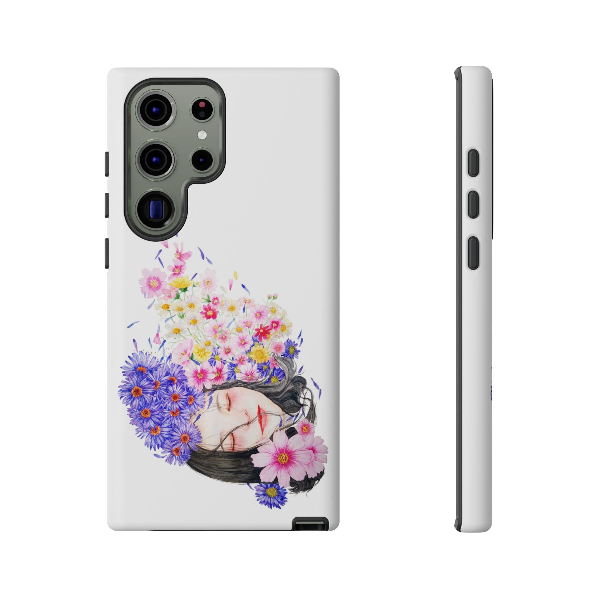 Floral Phone Case | Tough Cases | Cute Floral Design, Gift for Her, Spring Accessory, Mother's Day Gift, Stylish Protection