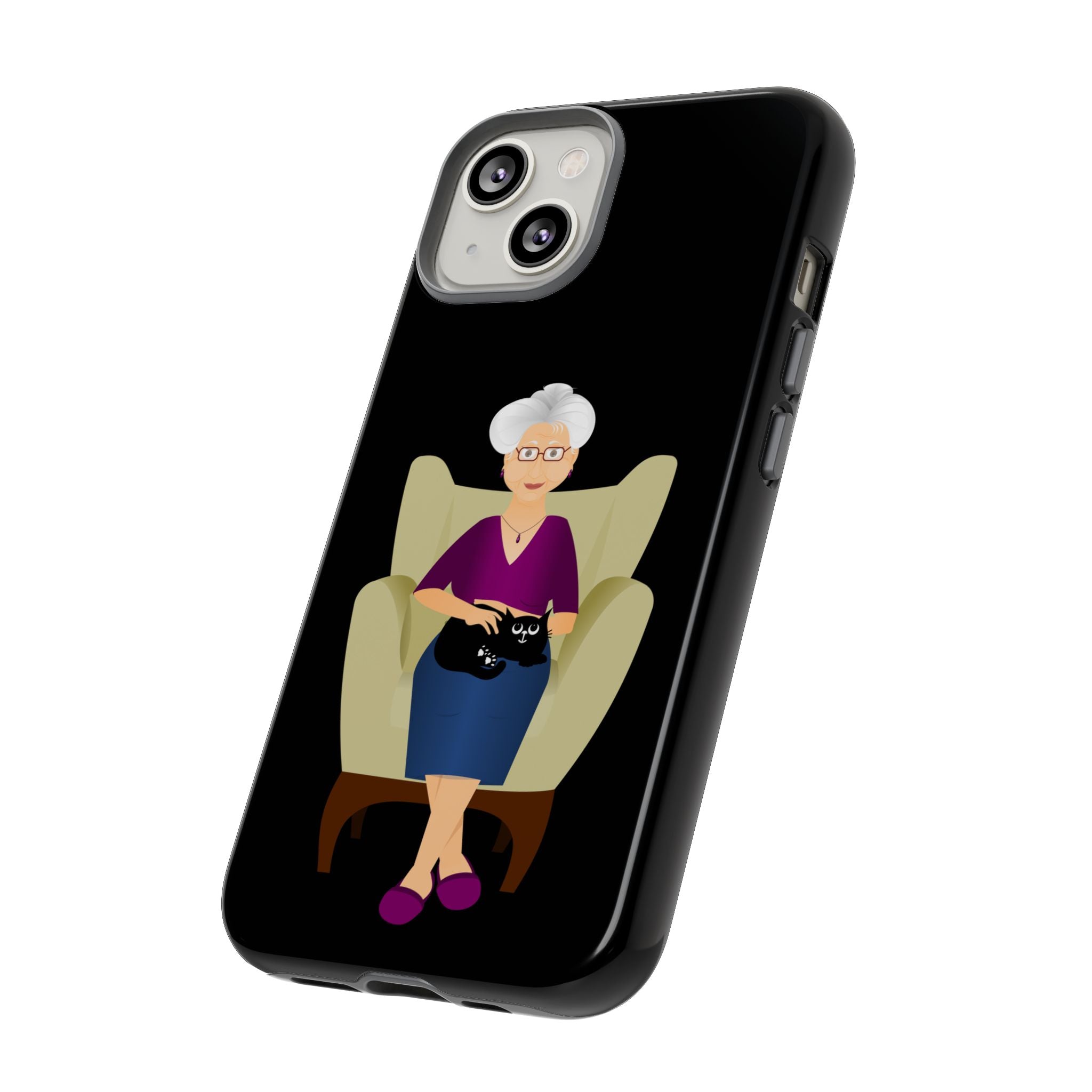 Grandma Phone Case, Tough Phone Cover for Grandparents, Durable Case for Seniors, Unique Gift for Grandmother, Personalized Tech Accessory