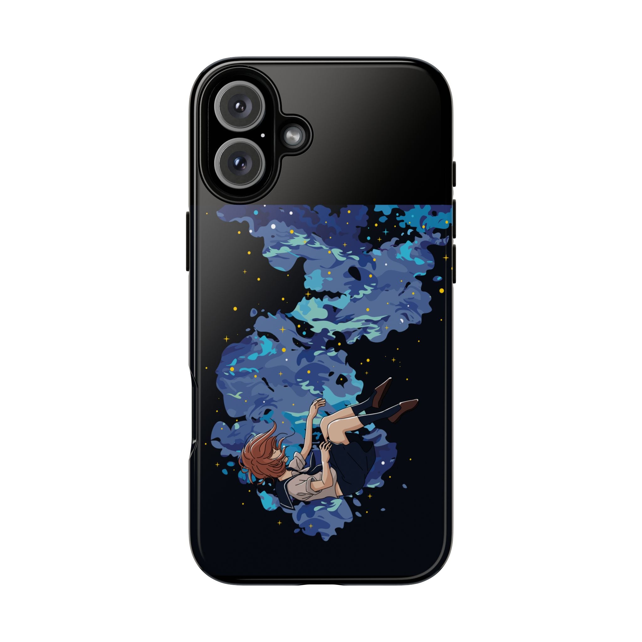 Tough Cases Phone Case - Artistic Galaxy Design, Cute Sleeve for Teens, Gift for Students, Unique Mobile Accessory, Trendy Tech Protection