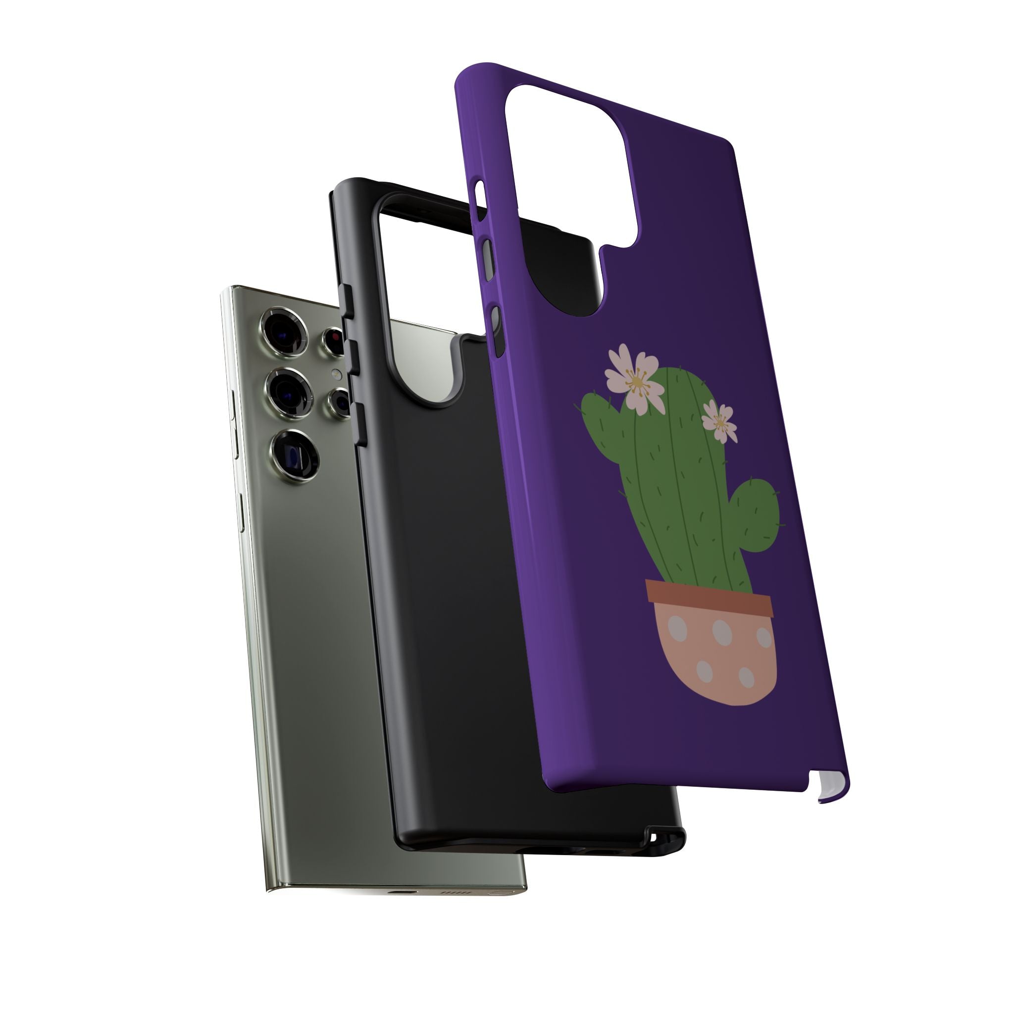 Cactus Phone Case, Tough Cases, Cute Floral, Trending Design, Unique Gift, Phone Accessories, Summer Vibe, Nature Lover