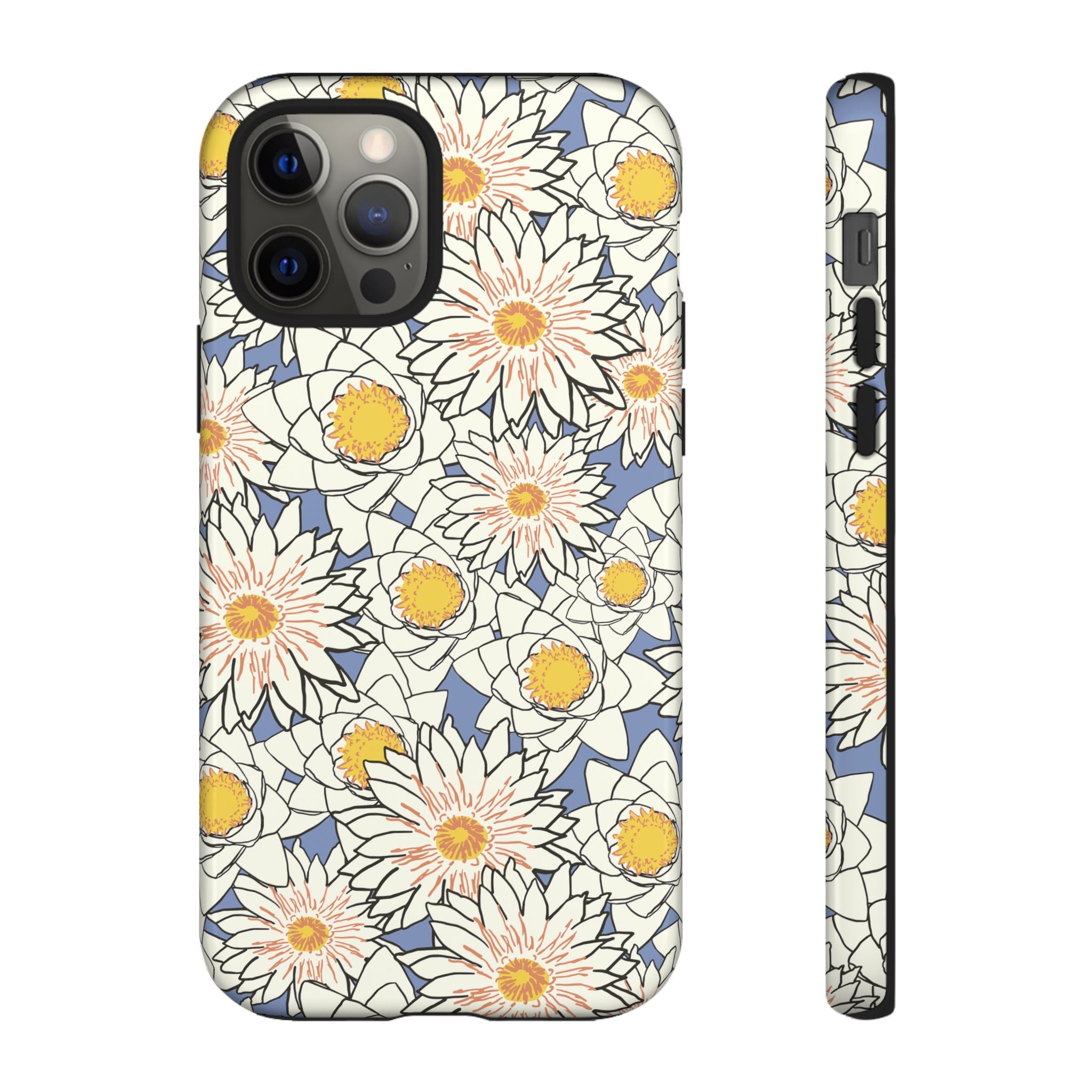 Stylish Phone Case, Floral Protective Cover, Gift for Nature Lovers, Trendy Tech Accessory, Customizable Phone Case