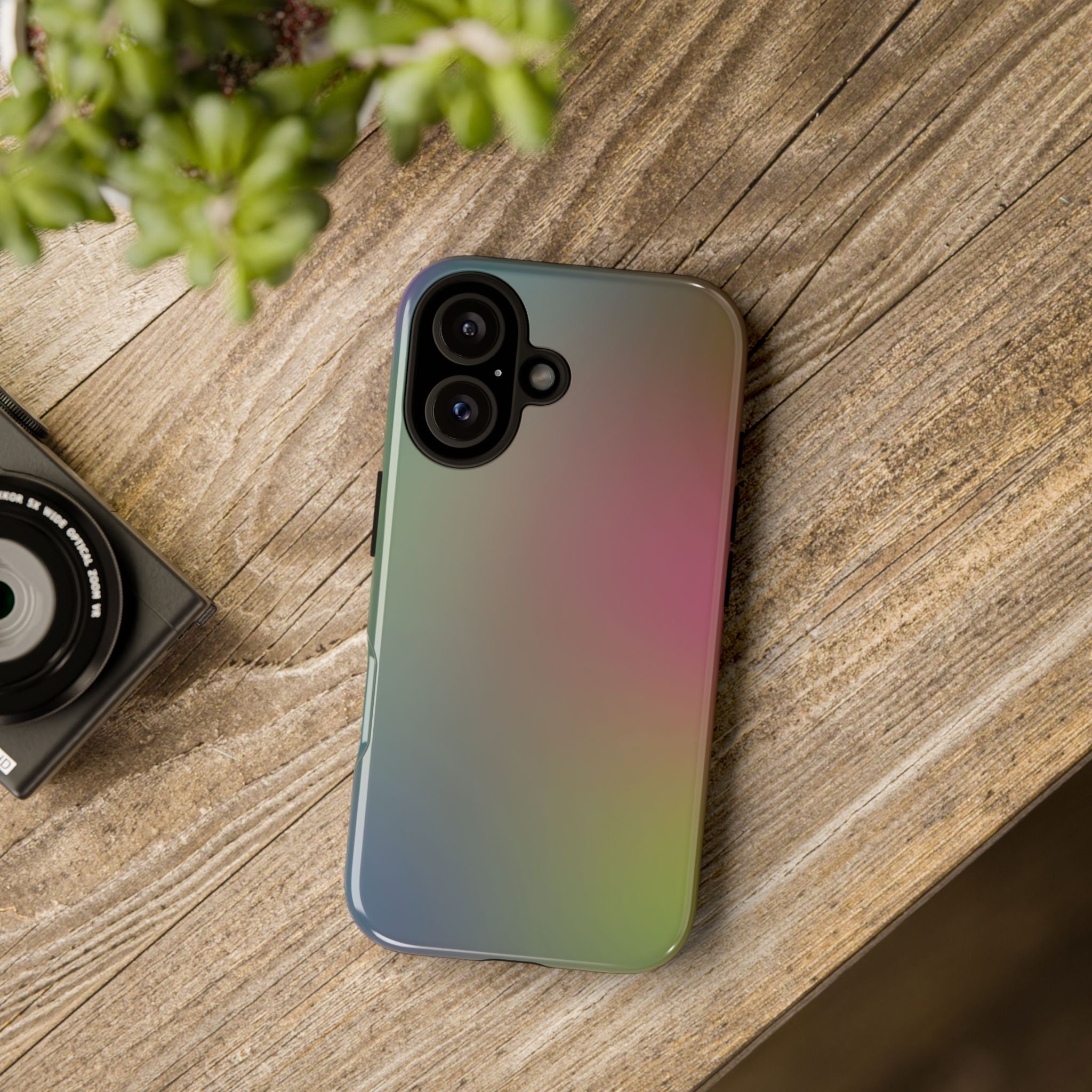 Gradient Phone Case - Protective Cover for iPhone, Stylish Mobile Accessory, Unique Gift for Her, Phone Protection, Trendy Phone Cases