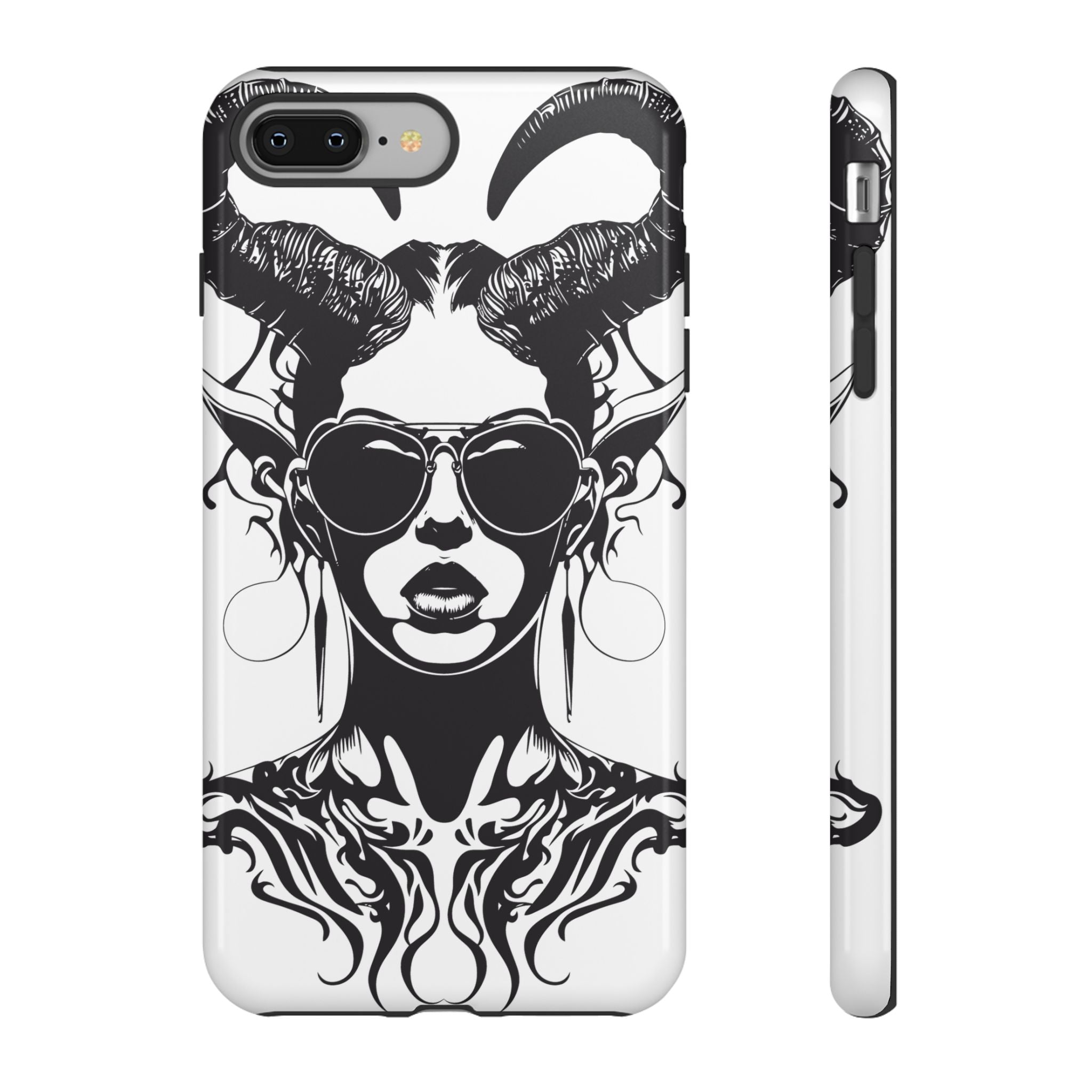Tough Cases: Stylish Phone Case with Edgy Design, Protective Cover, Gift for Her, Trendy Accessories, Unique Art, Holiday Present