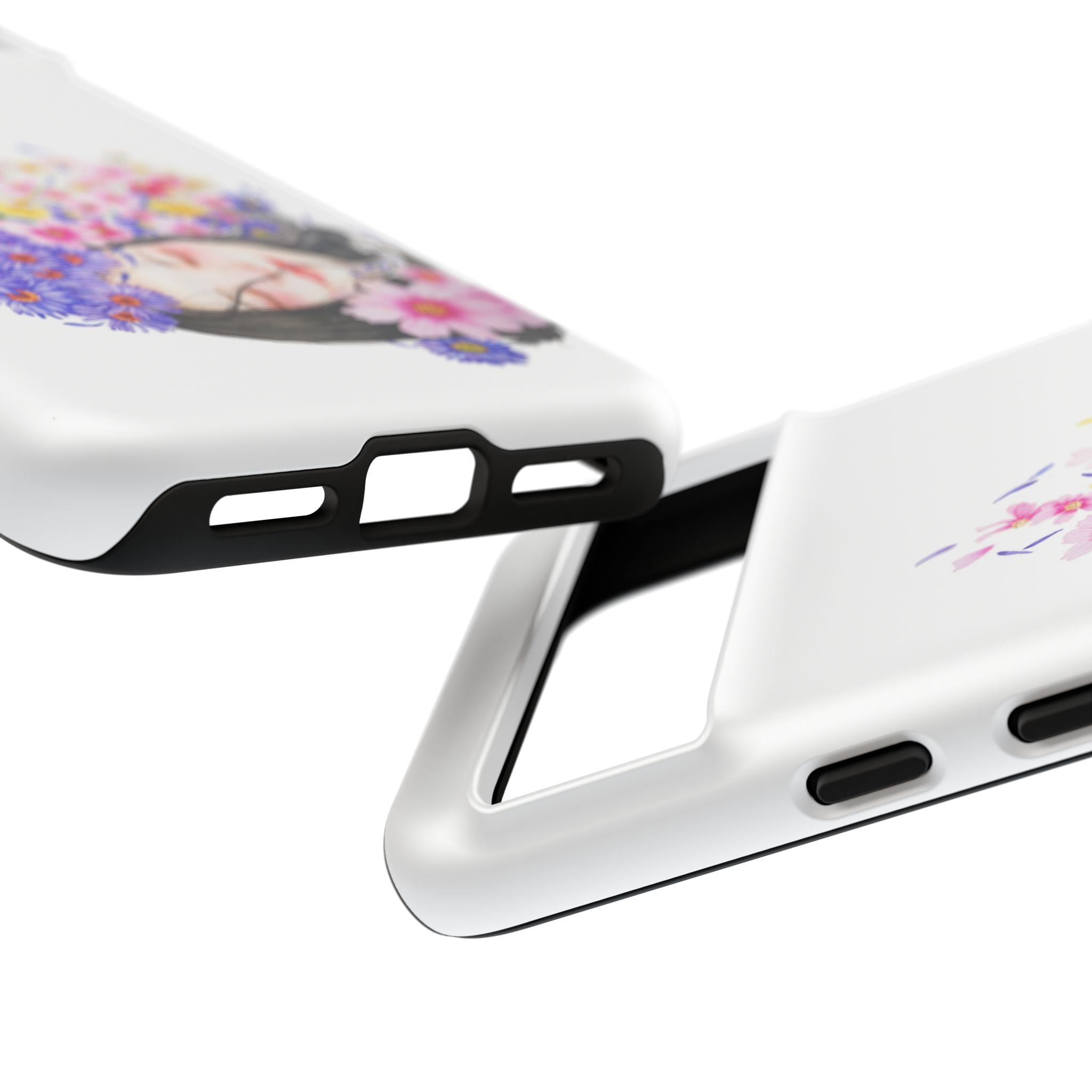 Floral Phone Case | Tough Cases | Cute Floral Design, Gift for Her, Spring Accessory, Mother's Day Gift, Stylish Protection