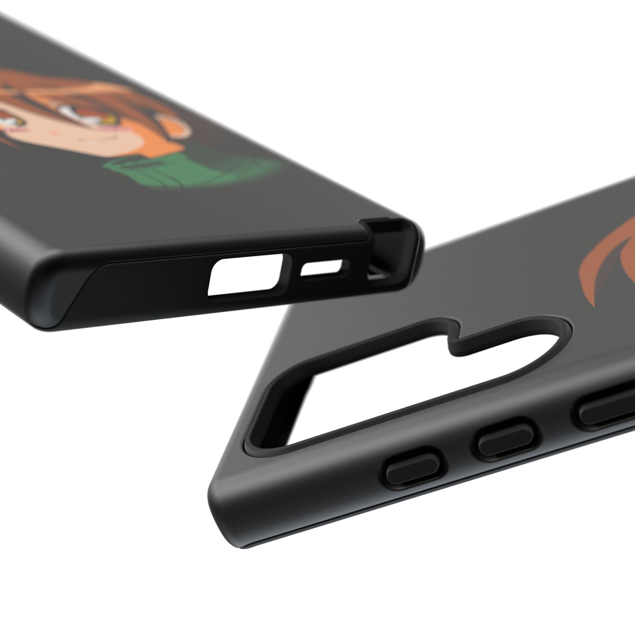 Anime Character Phone Case, Cute Phone Cover, Tough Cases for Teens, Customizable Gift, Geeky Accessories
