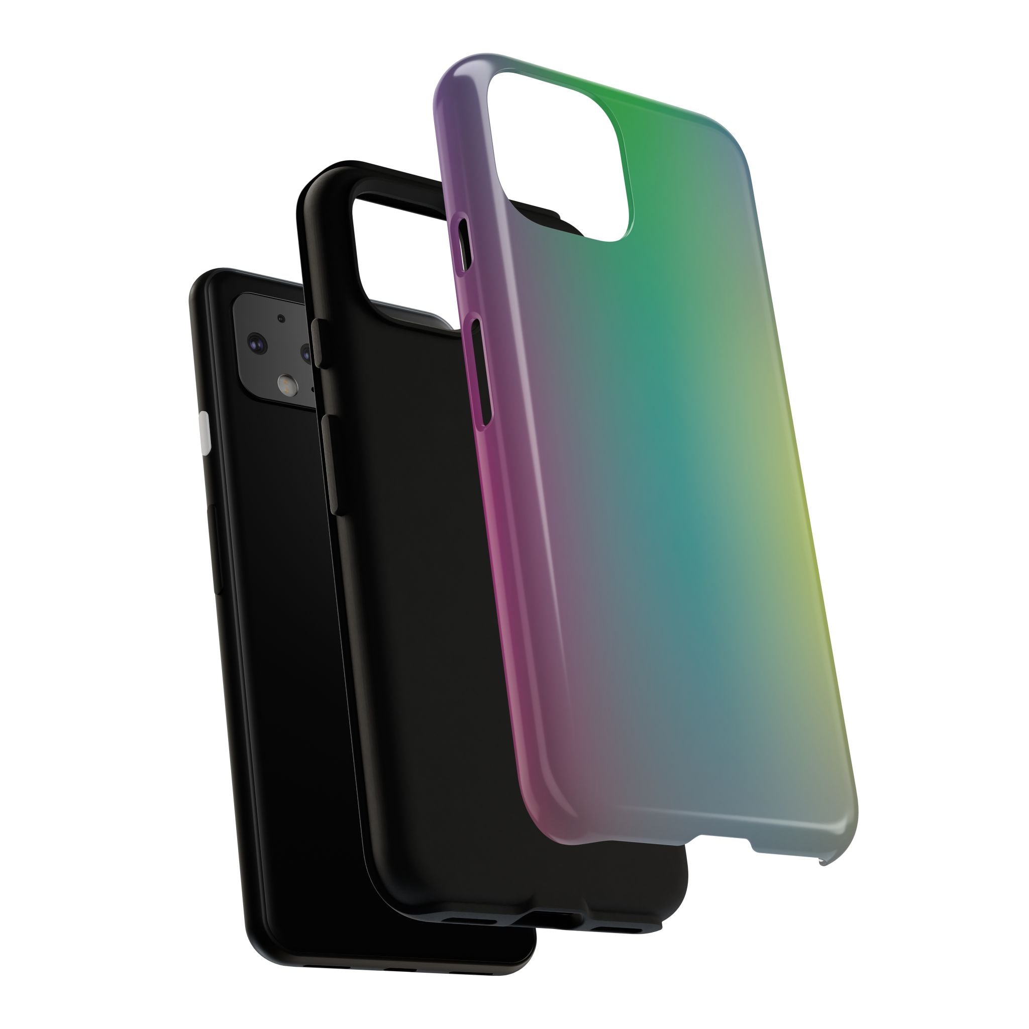 Gradient Phone Case, Tough Cases, Stylish Phone Protector, Unique Phone Cover, Gift for Tech Lovers, Colorful Phone Accessory