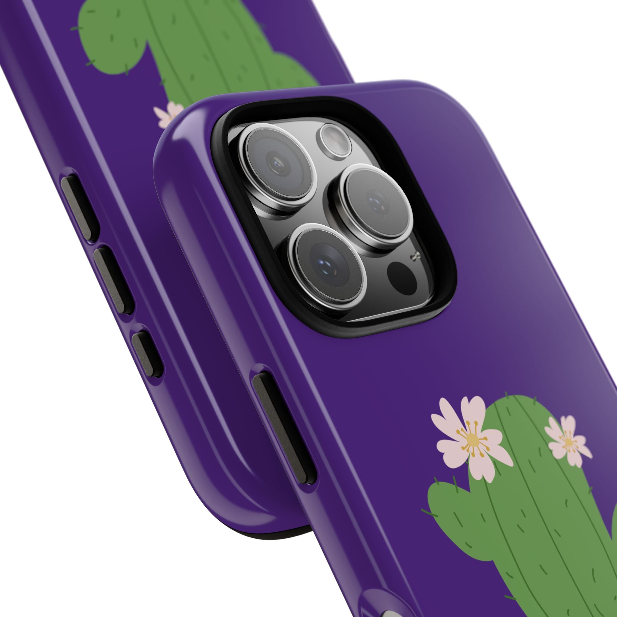 Cactus Phone Case, Tough Cases, Cute Floral, Trending Design, Unique Gift, Phone Accessories, Summer Vibe, Nature Lover
