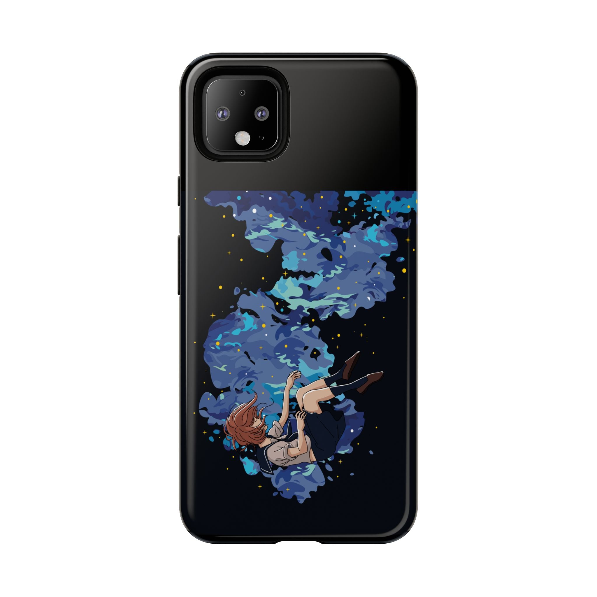 Tough Cases Phone Case - Artistic Galaxy Design, Cute Sleeve for Teens, Gift for Students, Unique Mobile Accessory, Trendy Tech Protection