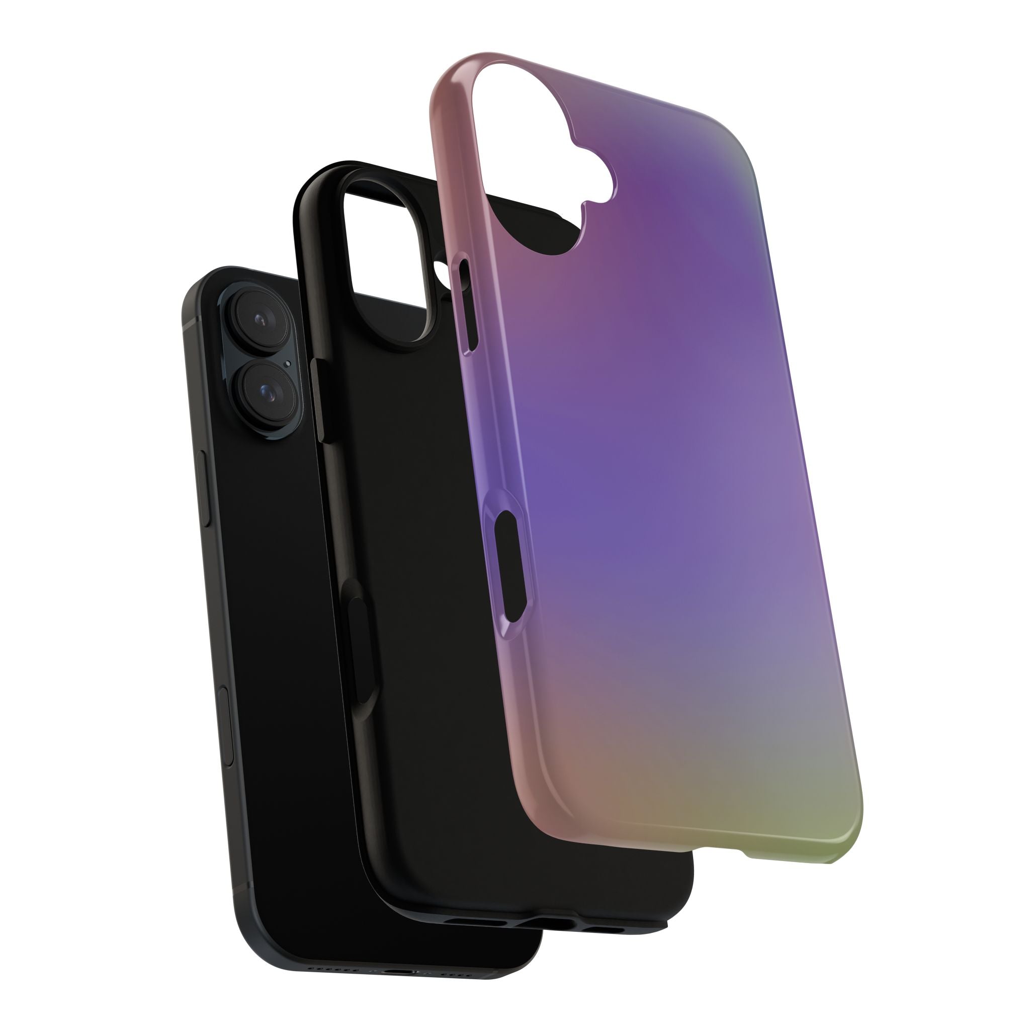 Colorful Phone Case, Tough Phone Cover, Gradient Design Case, Stylish Mobile Accessories, Unique Gift for Her