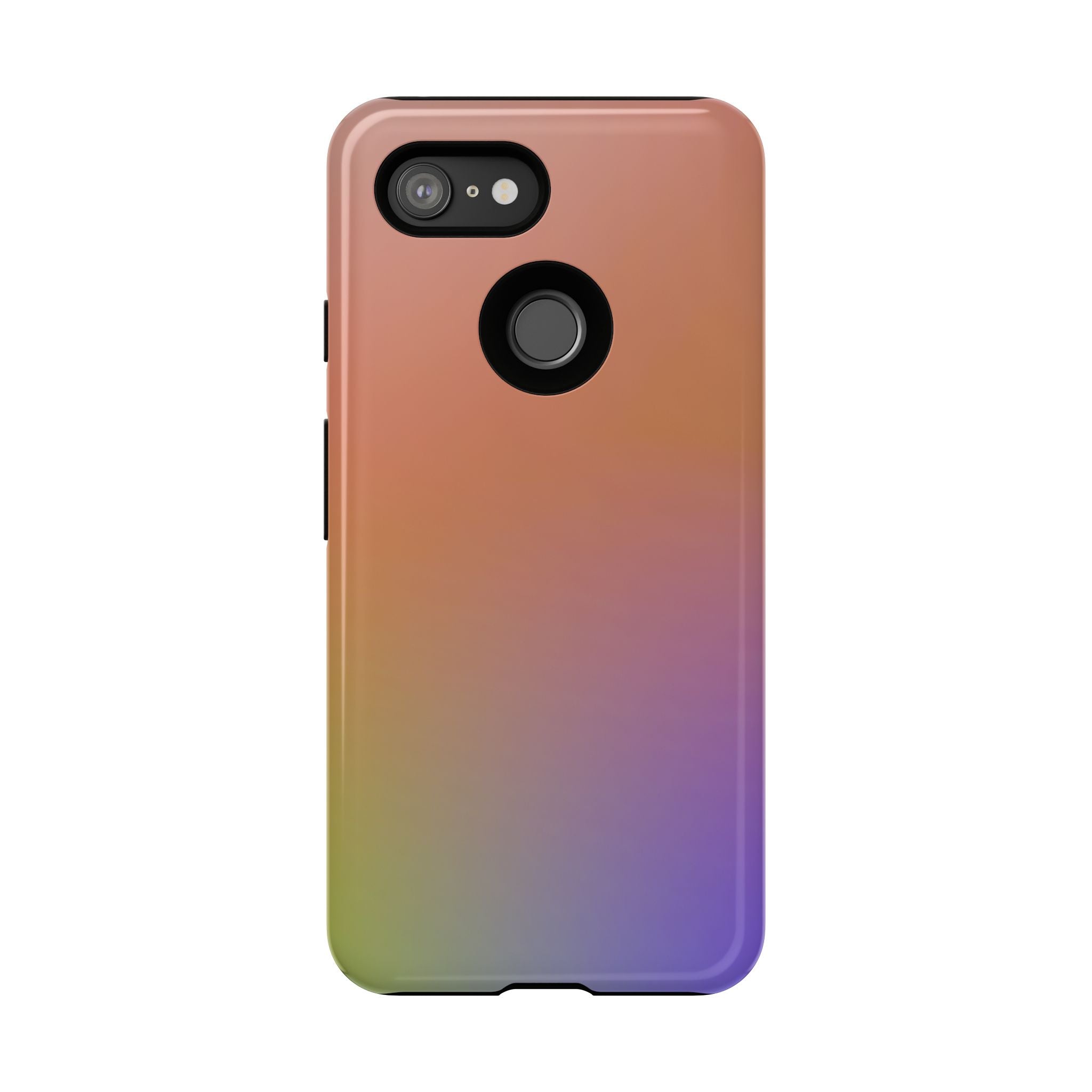 Colorful Gradient Phone Case, Tough Cases for iPhone, Customizable Phone Cover, Trendy Tech Accessory, Gift for Tech Lovers
