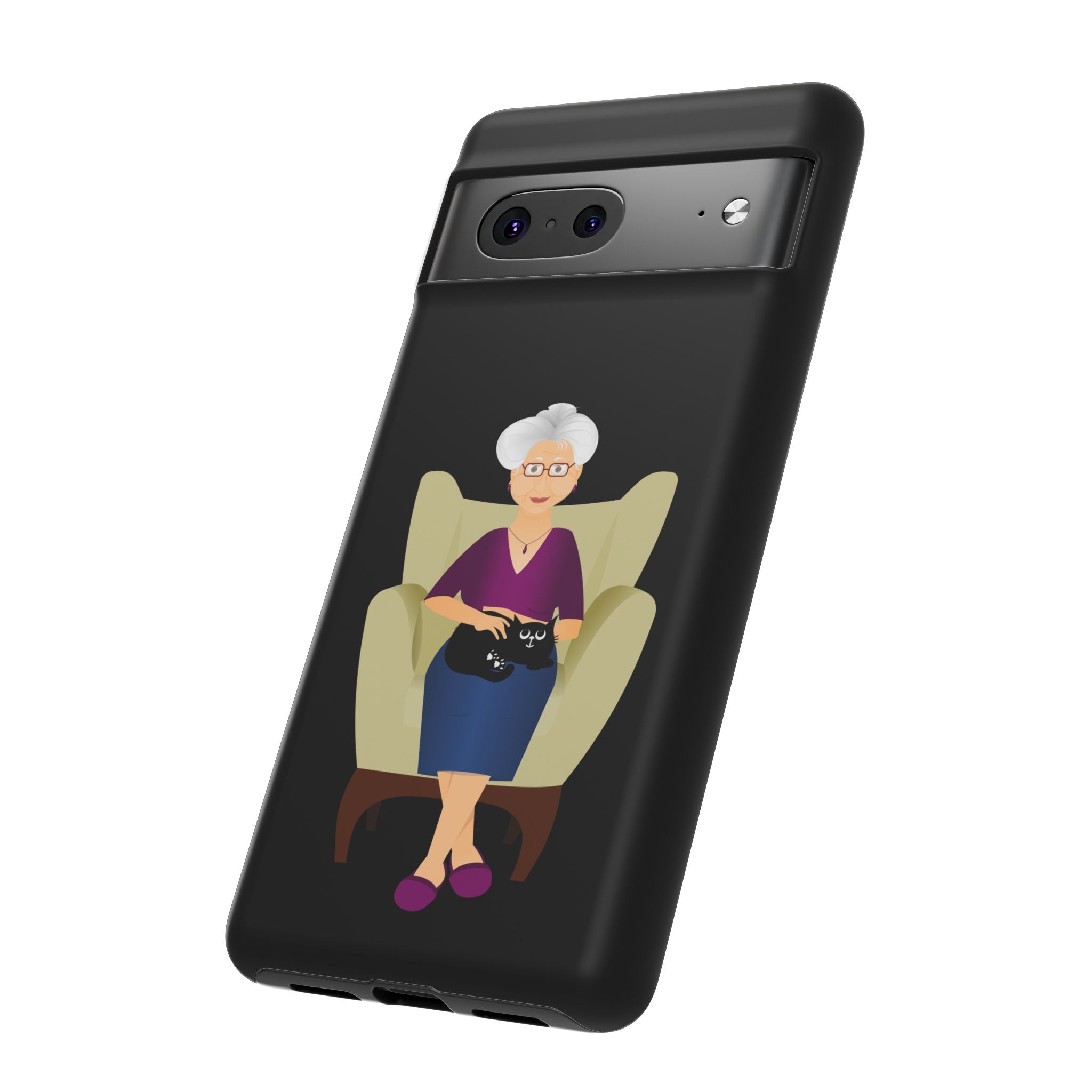 Grandma Phone Case, Tough Phone Cover for Grandparents, Durable Case for Seniors, Unique Gift for Grandmother, Personalized Tech Accessory