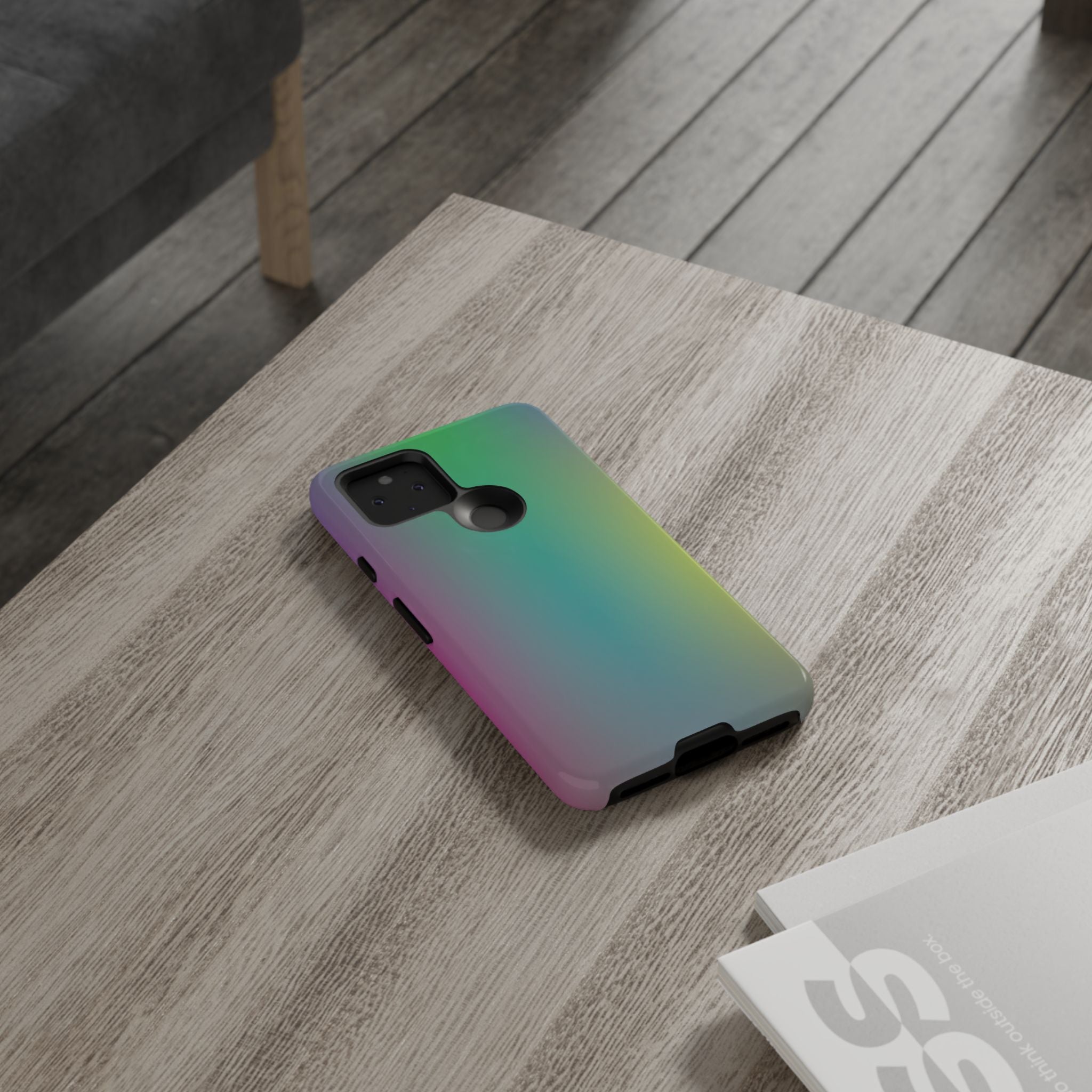 Gradient Phone Case, Tough Cases, Stylish Phone Protector, Unique Phone Cover, Gift for Tech Lovers, Colorful Phone Accessory