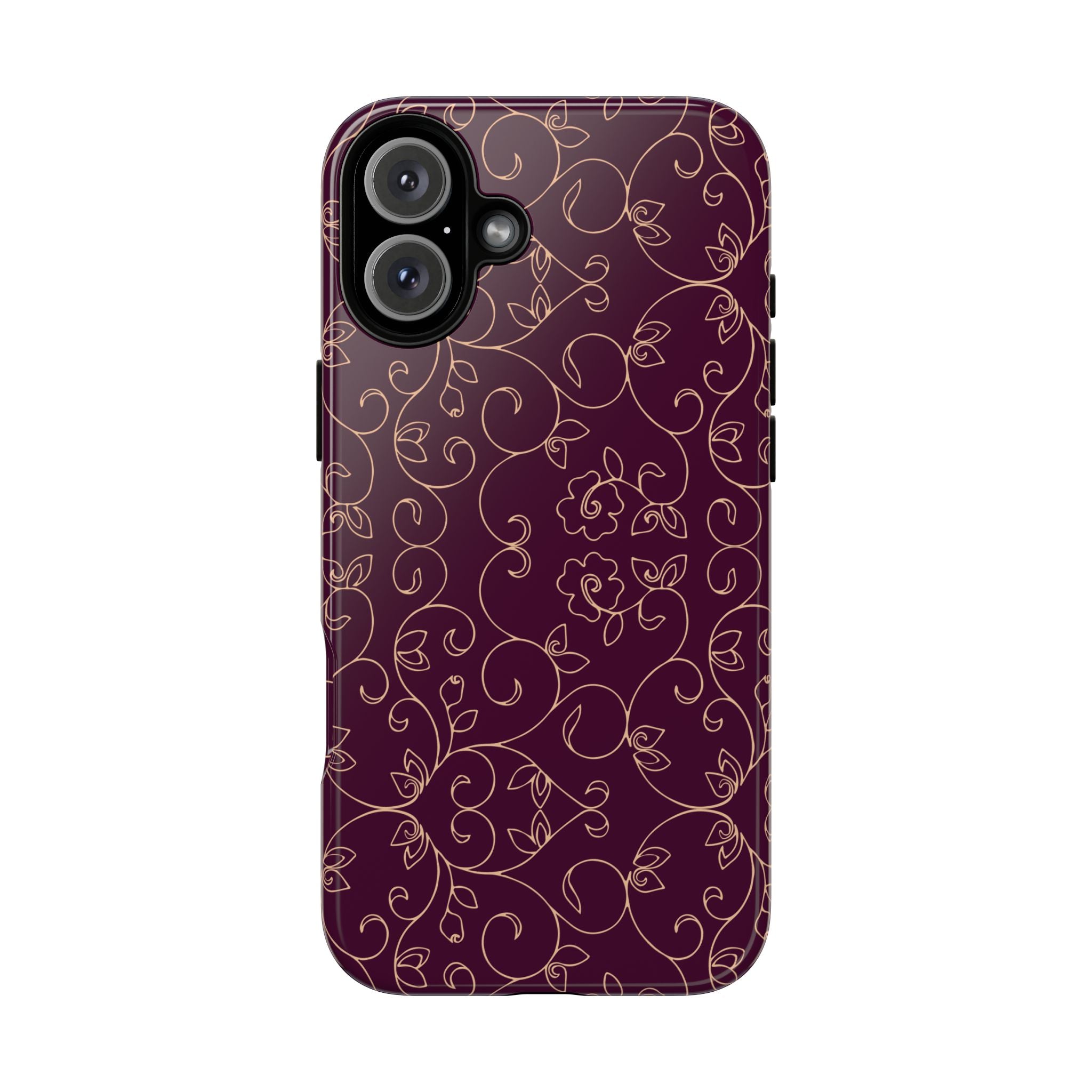 Elegant Floral Phone Case | Durable Mobile Cover, Gift for Her, Floral Design, Stylish Accessory, Phone Protection