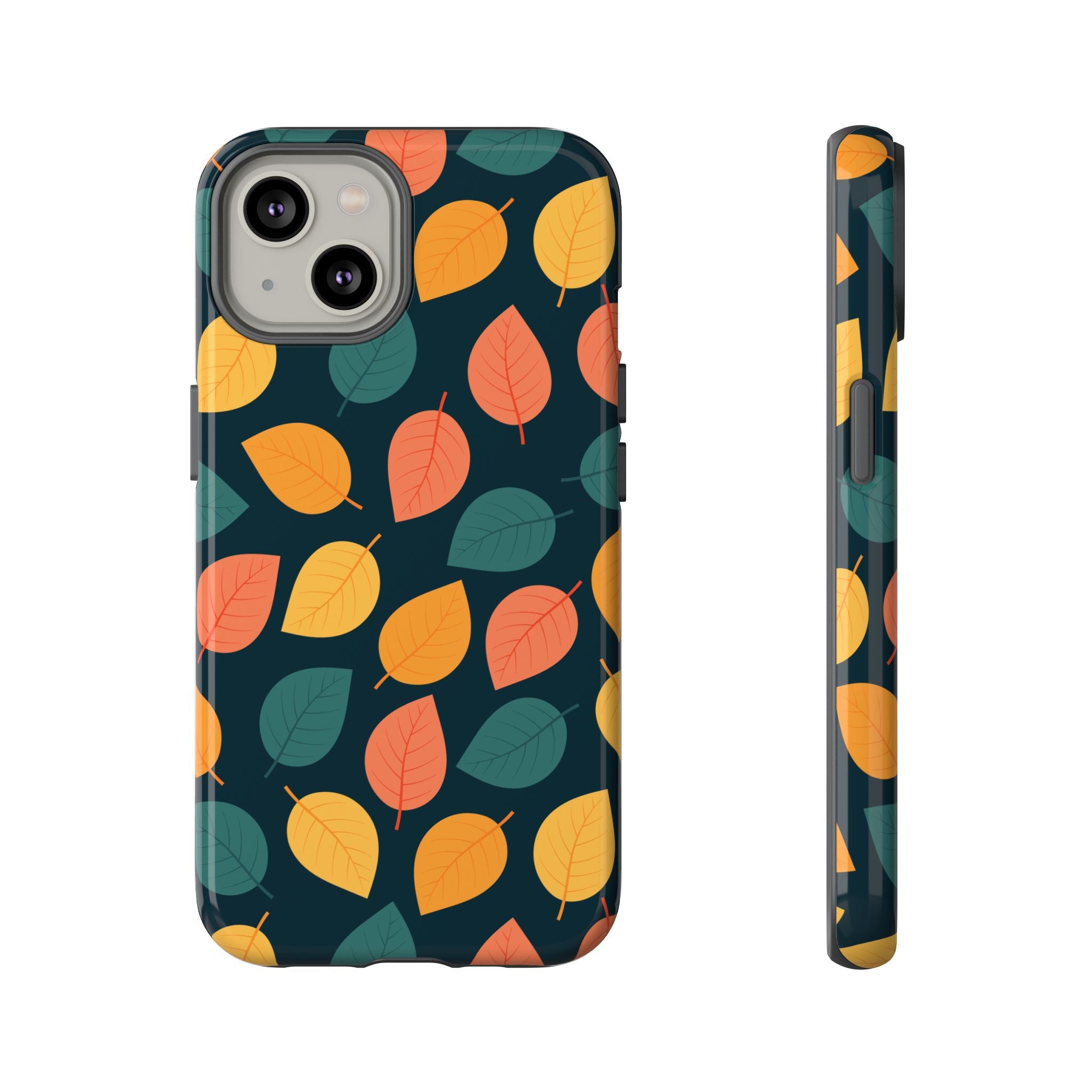 Autumn Leaves Phone Case - Protective Cell Phone Cover, Fall Aesthetic, Nature Lover Gift, Seasonal Accessories, Eco-Friendly Case