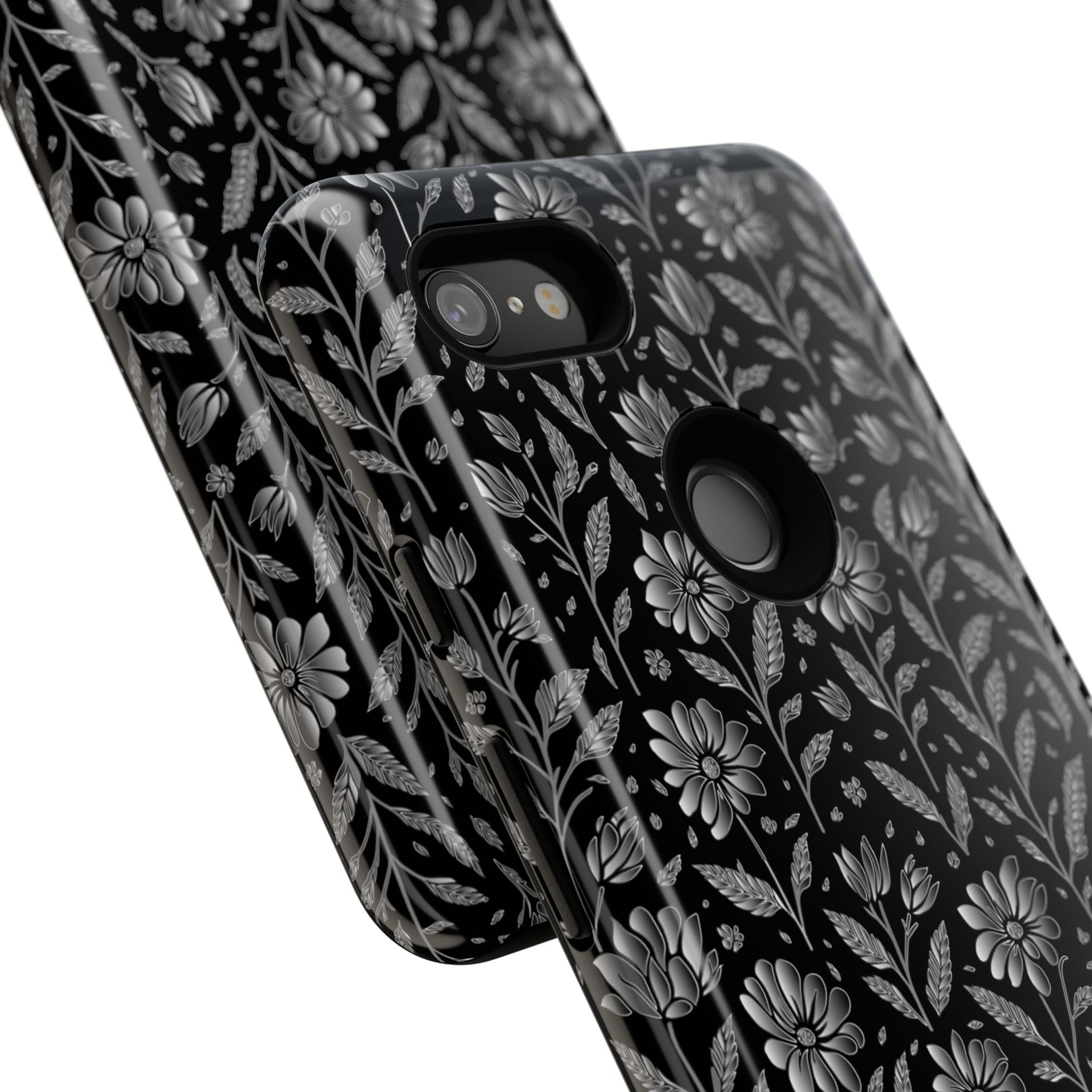 Stylish Floral Phone Case, Tough Floral Case, Botanical Phone Cover, Durable Floral Phone Protector, Gift for Her