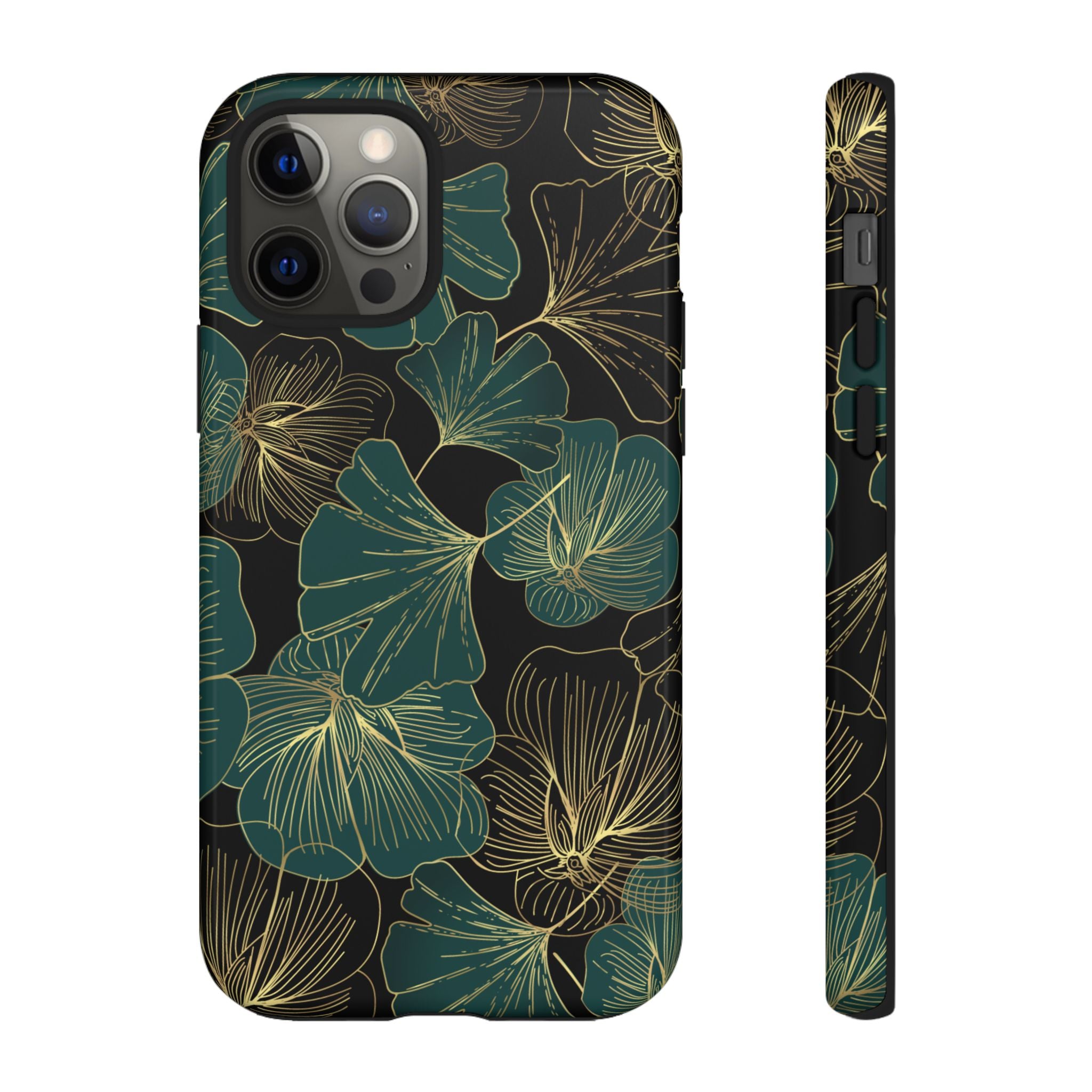 Floral Phone Case - Tough Cases, Protective Cover, Stylish Accessory, Gift for Her, Nature-Inspired Design