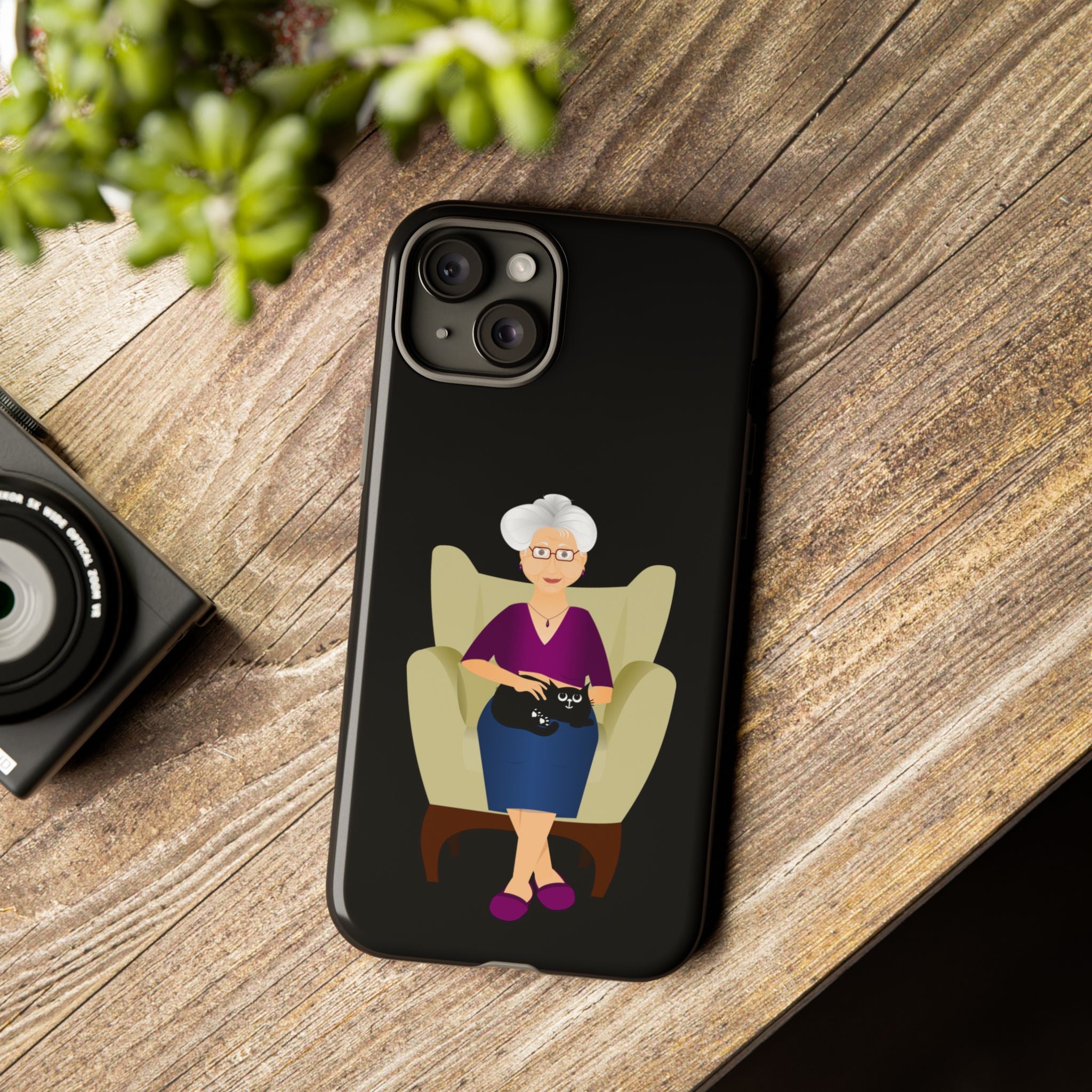 Grandma Phone Case, Tough Phone Cover for Grandparents, Durable Case for Seniors, Unique Gift for Grandmother, Personalized Tech Accessory