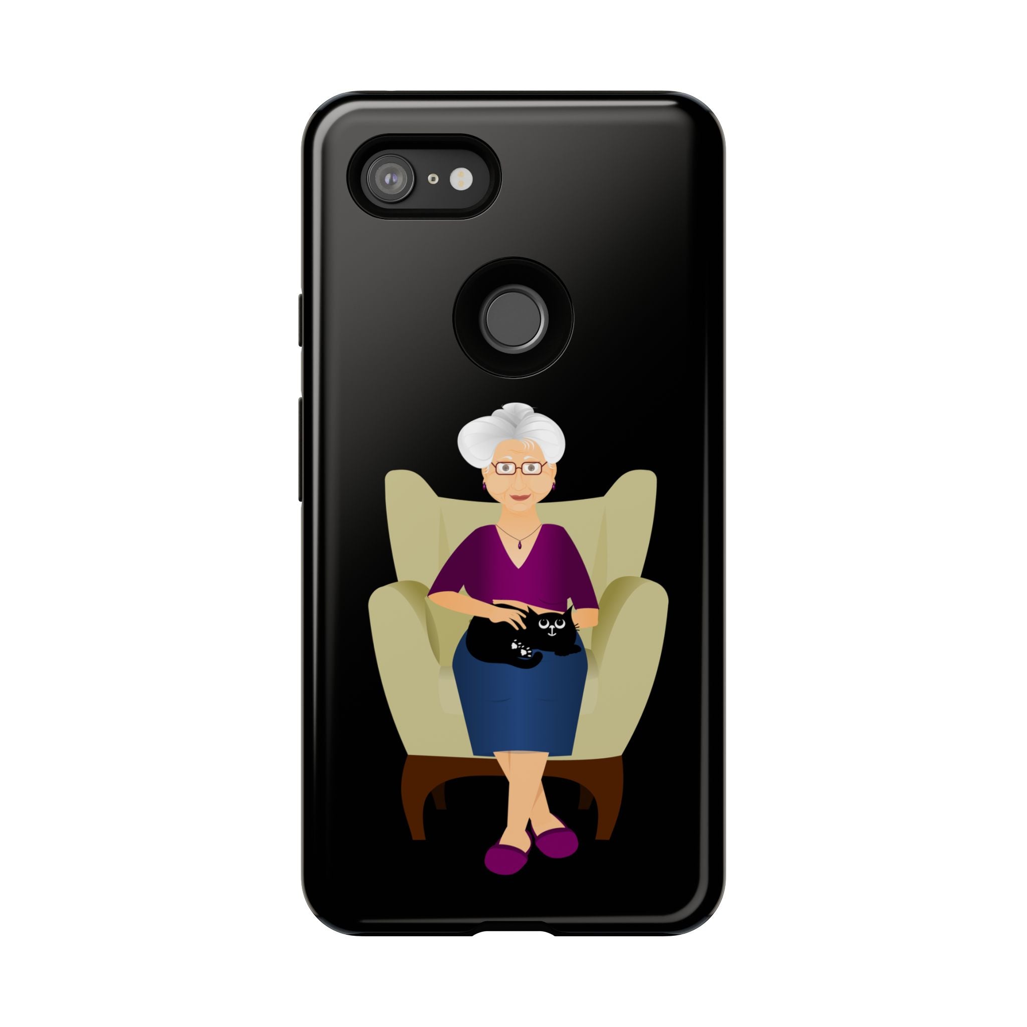 Grandma Phone Case, Tough Phone Cover for Grandparents, Durable Case for Seniors, Unique Gift for Grandmother, Personalized Tech Accessory