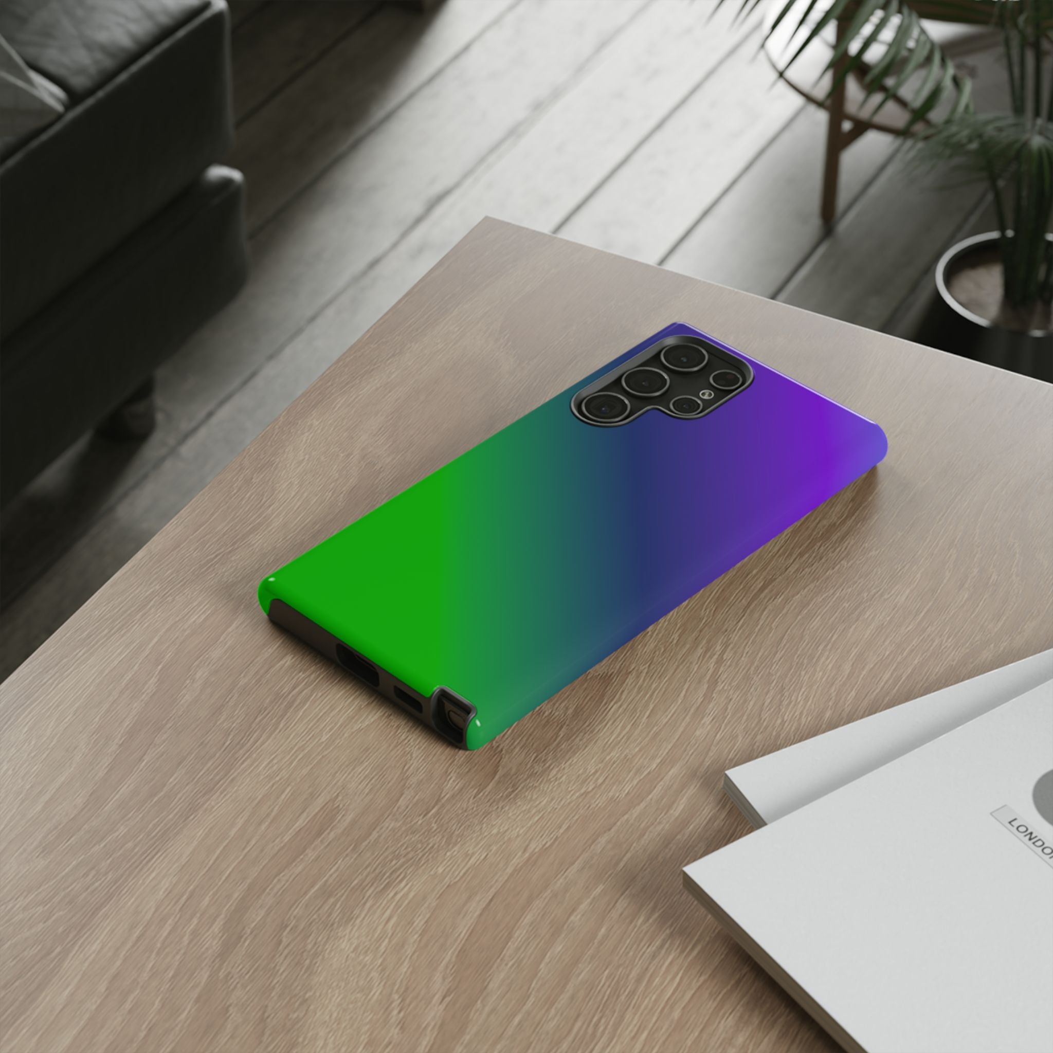 Gradient Phone Case - Stylish Tough Cases for Smartphone Protection, Colorful Phone Cover, Trendy Tech Accessory, Gift for Him/Her