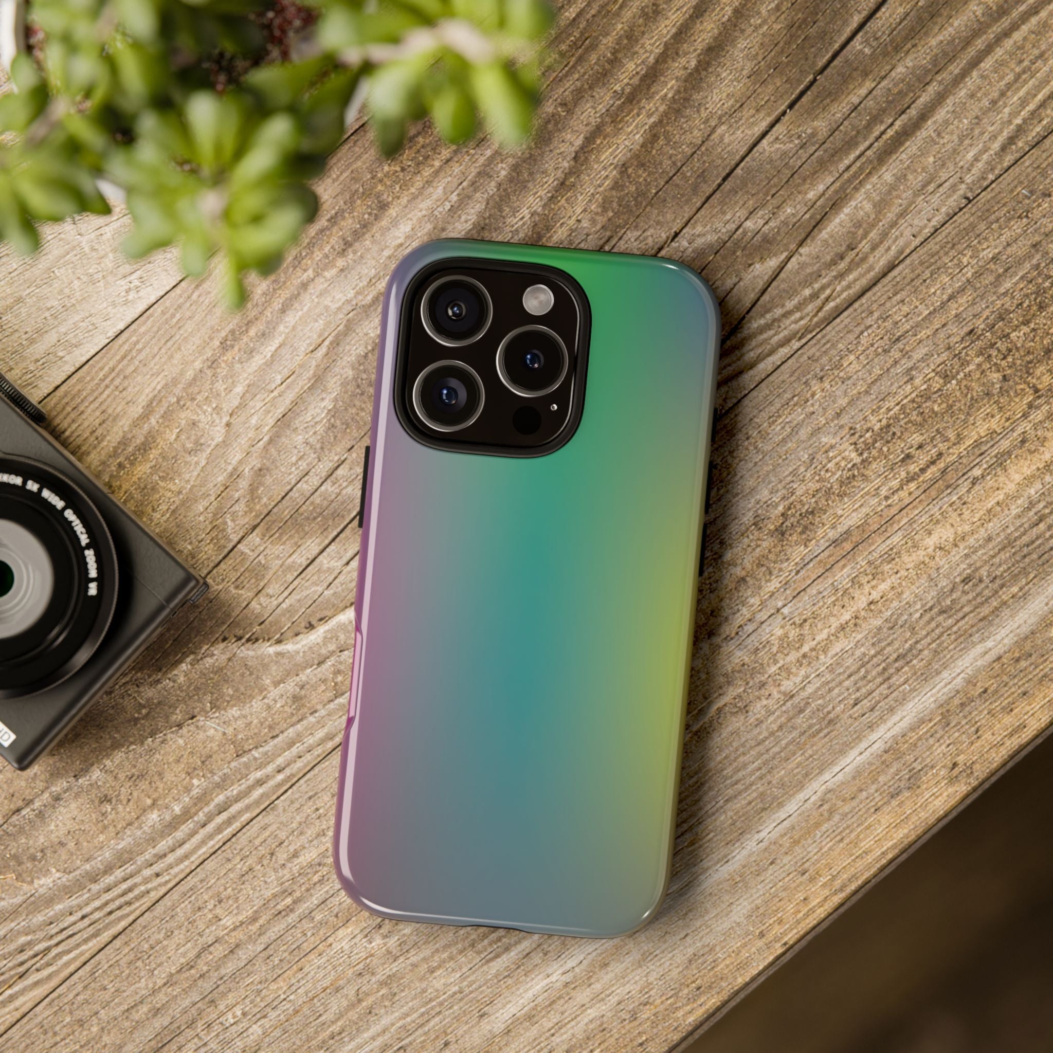 Gradient Phone Case, Tough Cases, Stylish Phone Protector, Unique Phone Cover, Gift for Tech Lovers, Colorful Phone Accessory
